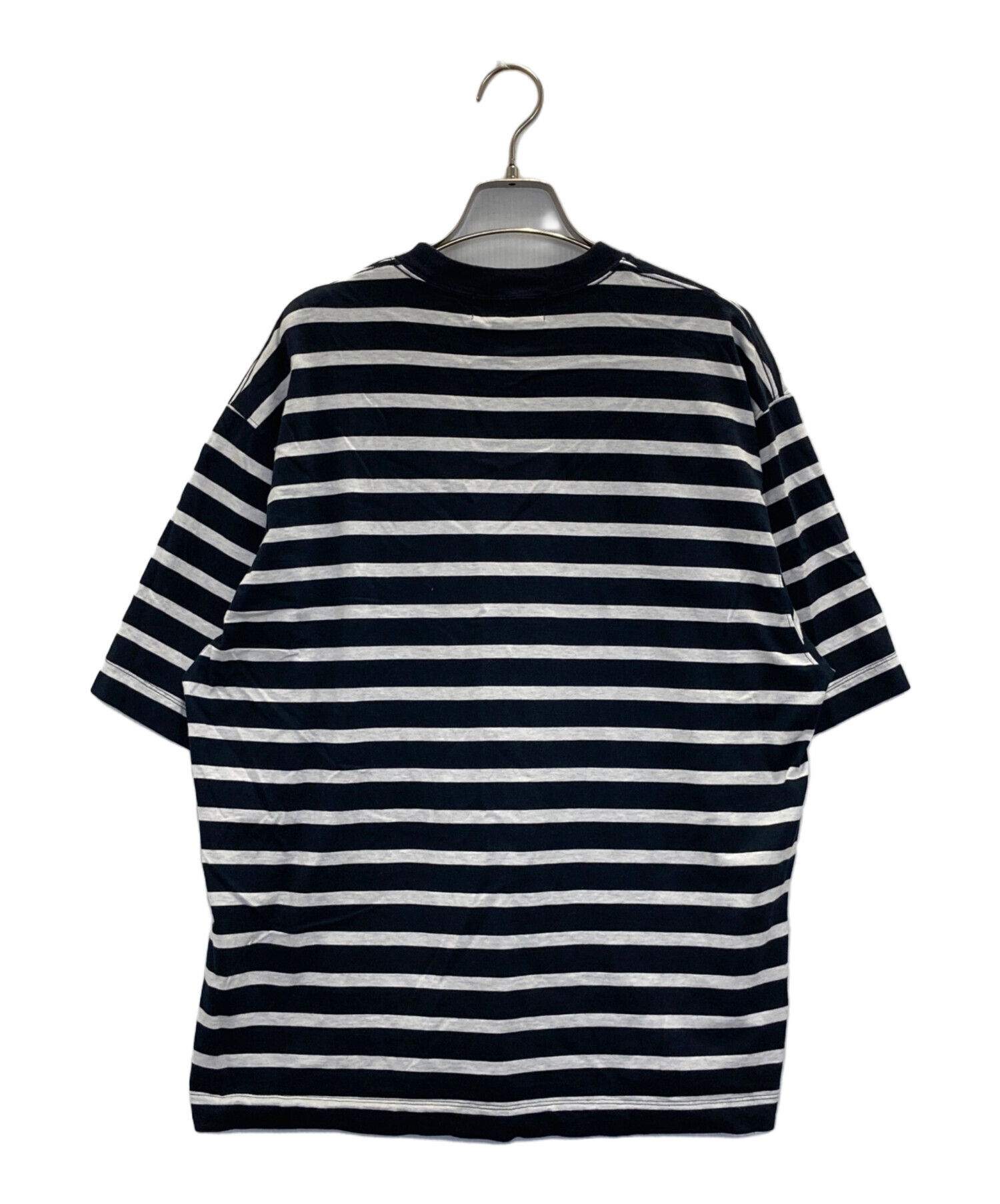 中古・古着通販】everyone (エブリワン) border short sleeve tee 