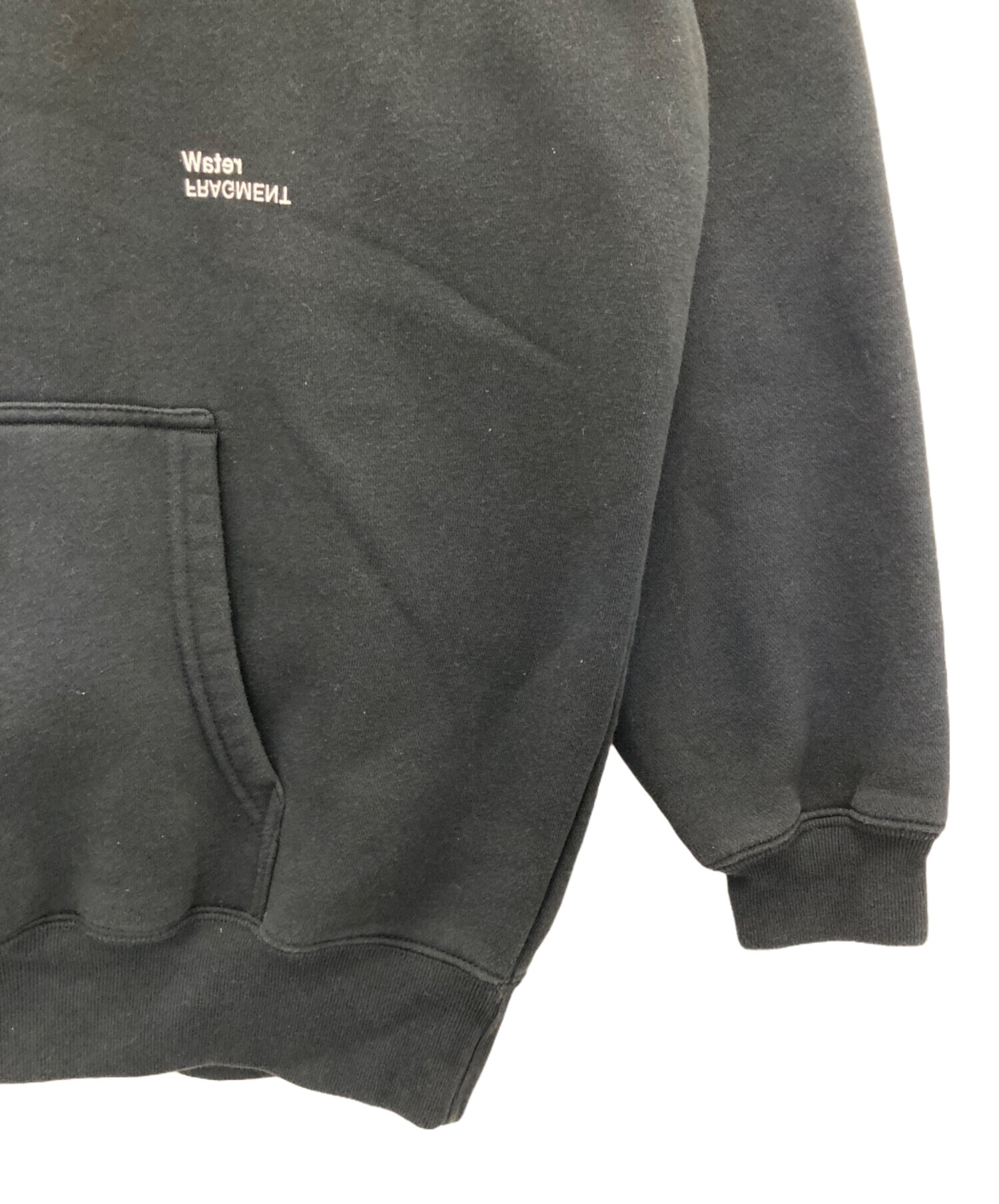 中古・古着通販】retaW (リトゥ) プルオーバーパーカー ブラック