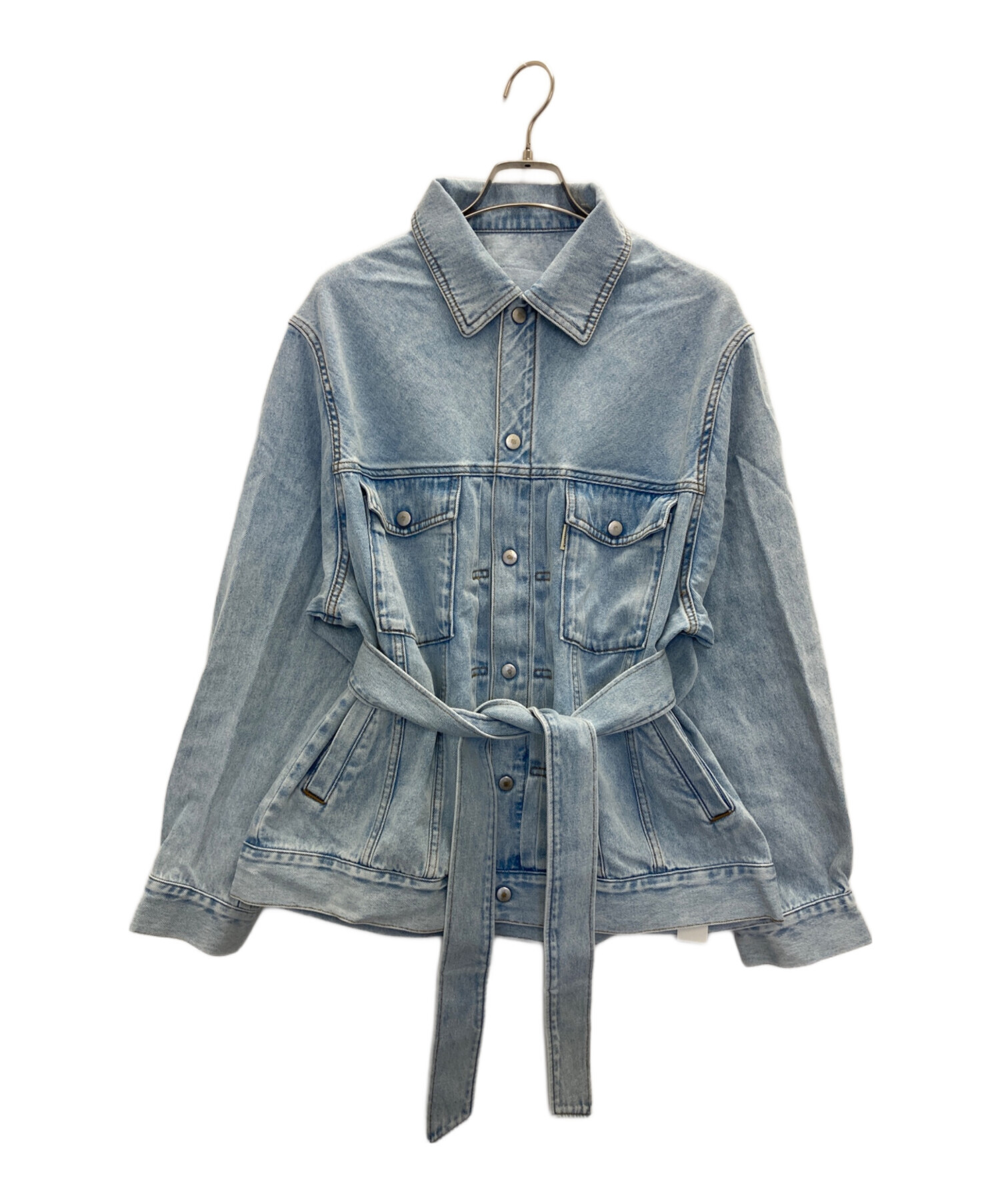 中古・古着通販】LAVANDA (ラバンダ) デニムジャケット ブルー サイズ 