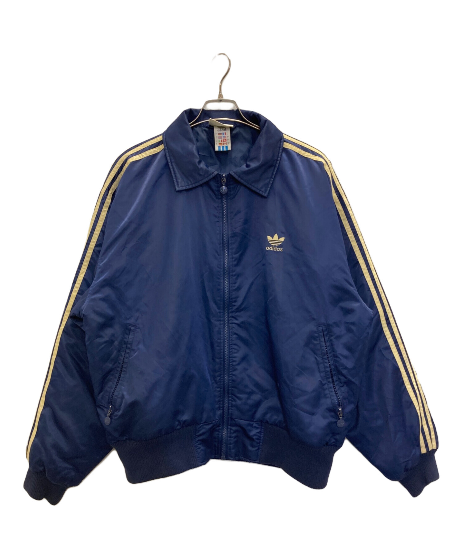 新品未使用 adidas レトロブルゾン(ネイビー) XS トラックジャケット 中古・古着通販】adidas originals (アディダスオリジナル) ブルゾン