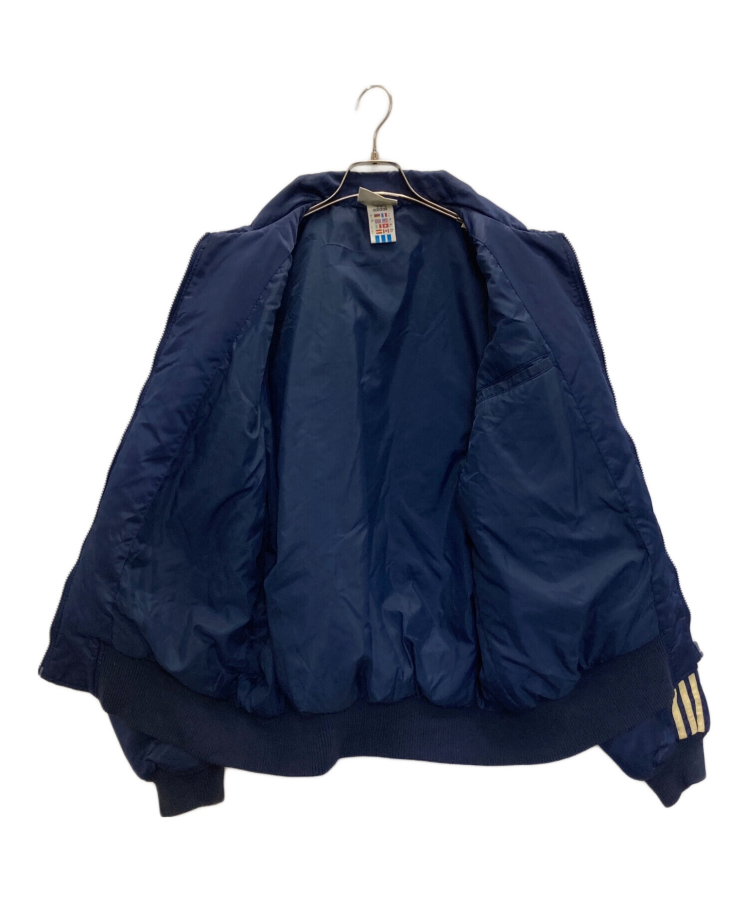 【新品未使用】adidas Originals レトロブルゾン ネイビー XL 中古・古着通販】adidas originals (アディダスオリジナル) ブルゾン