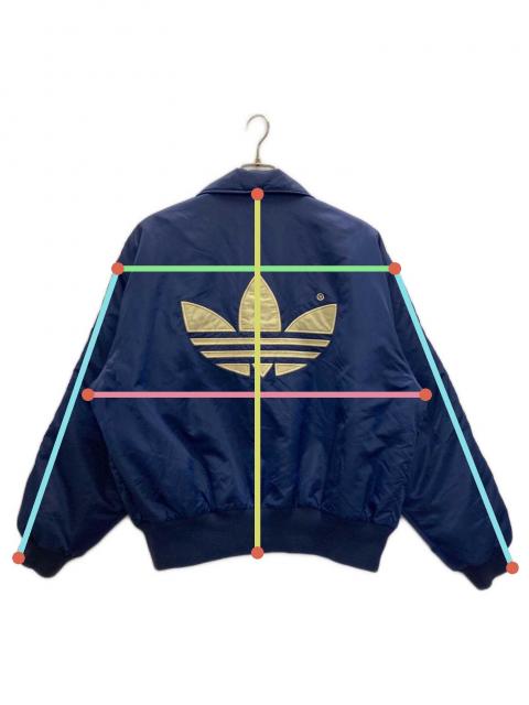 【新品未使用】adidas Originals レトロブルゾン ネイビー XL 中古・古着通販】adidas originals (アディダスオリジナル) ブルゾン