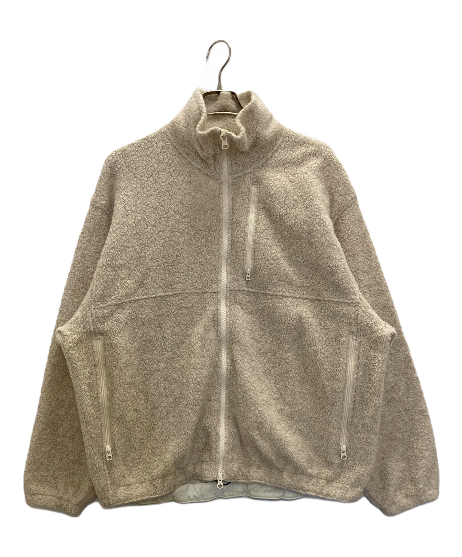 中古・古着通販】CIOTA (シオタ) スビンコットン混紡毛パイルブルゾン 