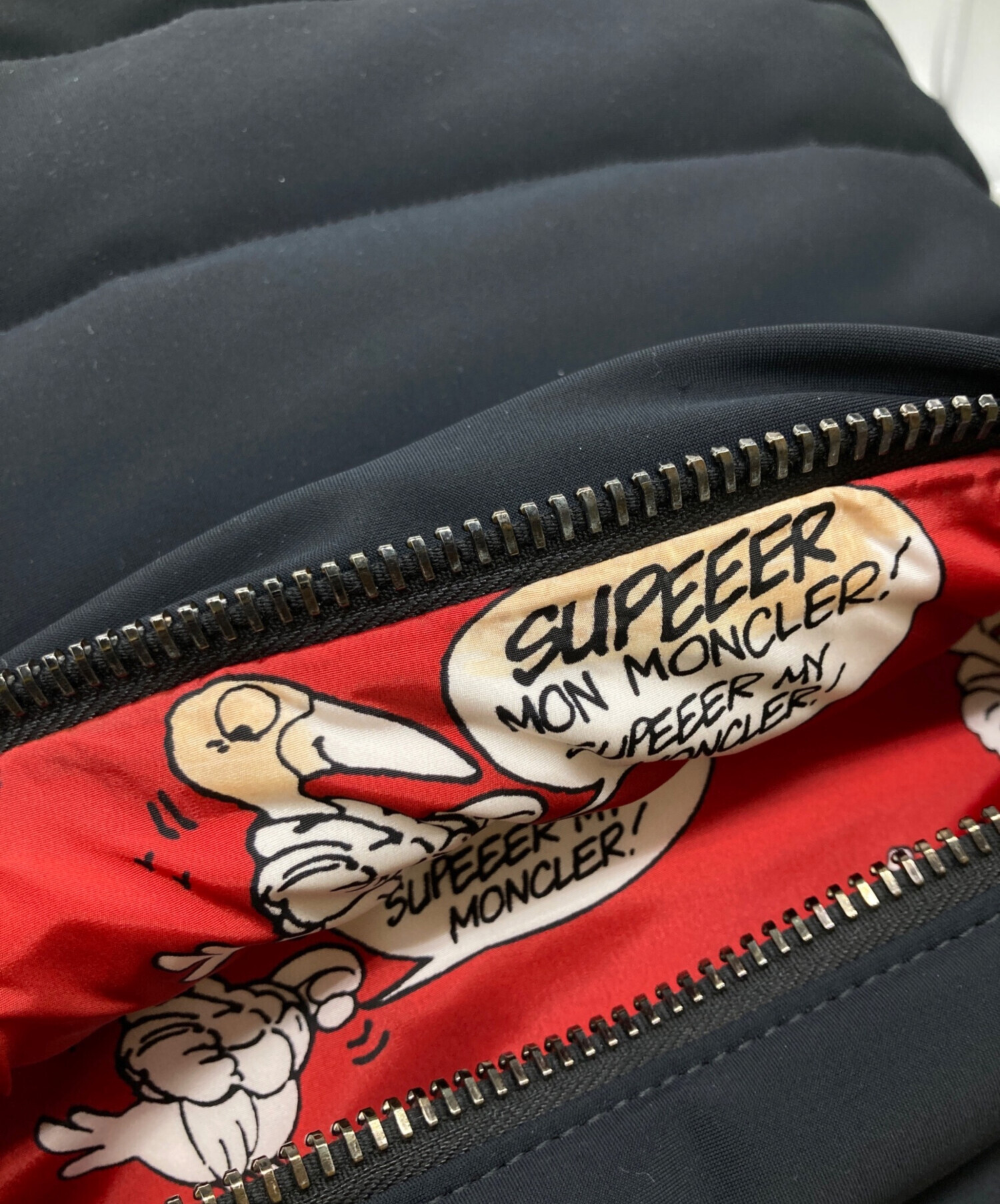 中古・古着通販】MONCLER (モンクレール) リュック ネイビー｜ブランド