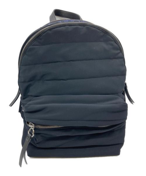 モンクレール リュック バッグ ネイビー 中古・古着通販】MONCLER (モンクレール) リュック ネイビー｜ブランド