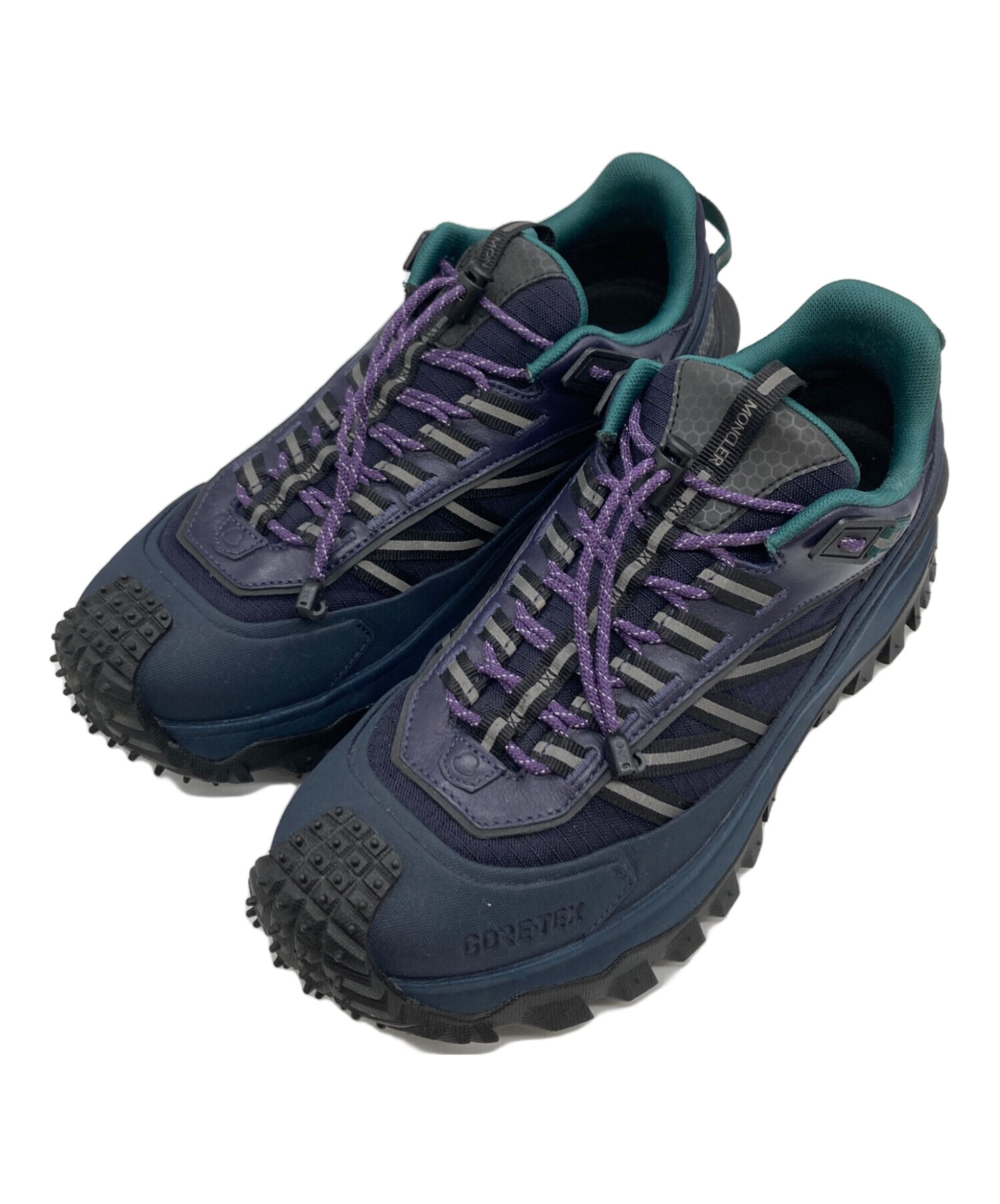 MONCLER スニーカー　靴　濃紺　サイズ43 中古・古着通販】MONCLER (モンクレール) TRAILGRIP GTX ネイビー