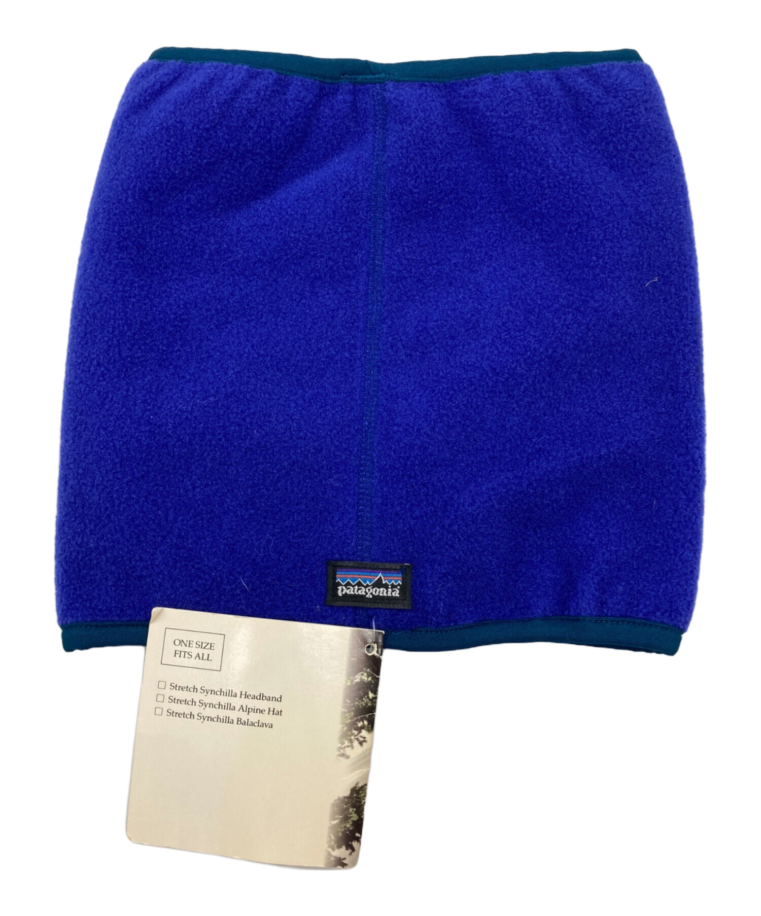 中古・古着通販】Patagonia (パタゴニア) ネックウォーマー ブルー 未 中古・古着通販】Patagonia (パタゴニア) ネックウォーマー ブルー 未