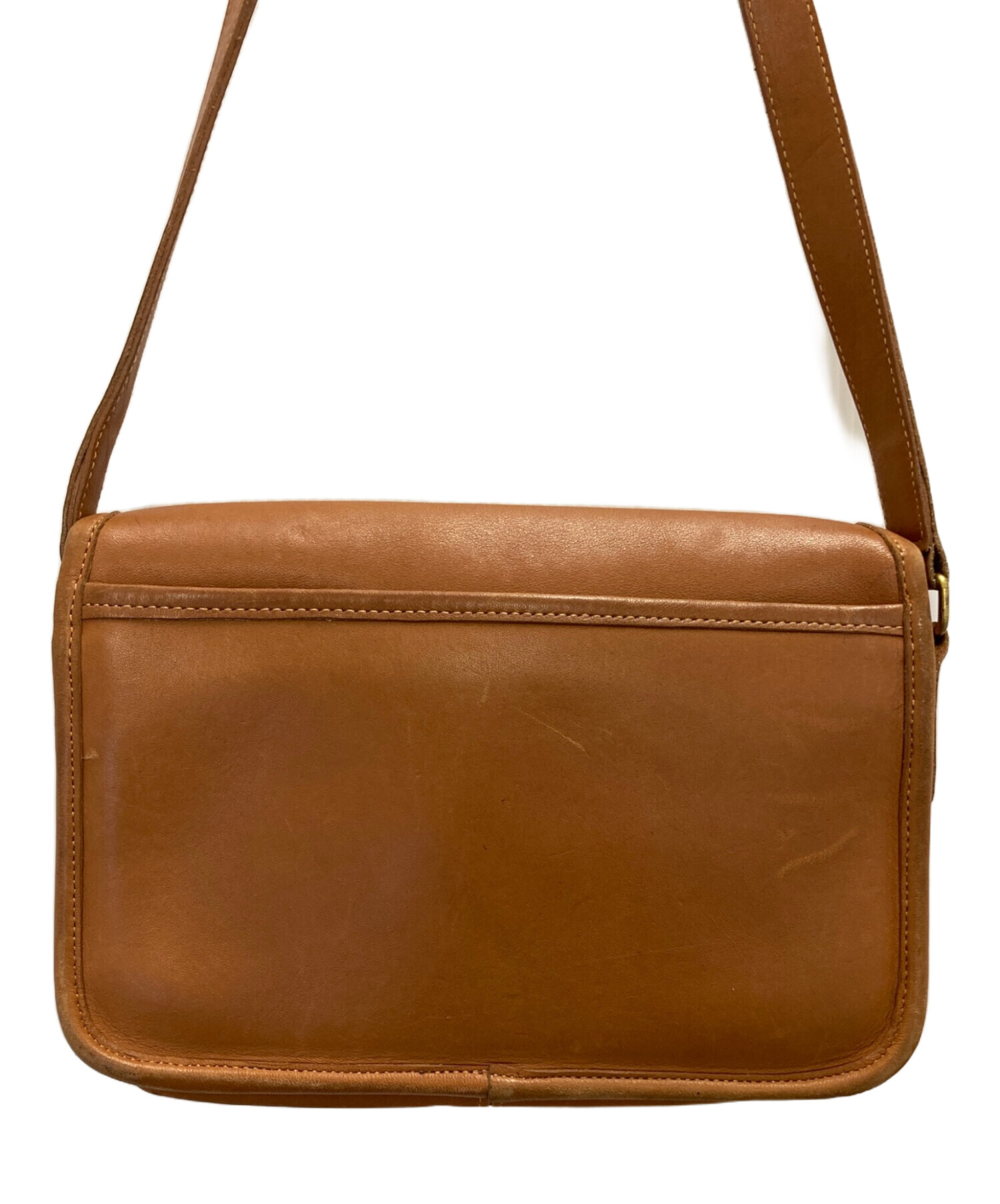 中古・古着通販】COACH (コーチ) ショルダーバッグ ブラウン｜ブランド
