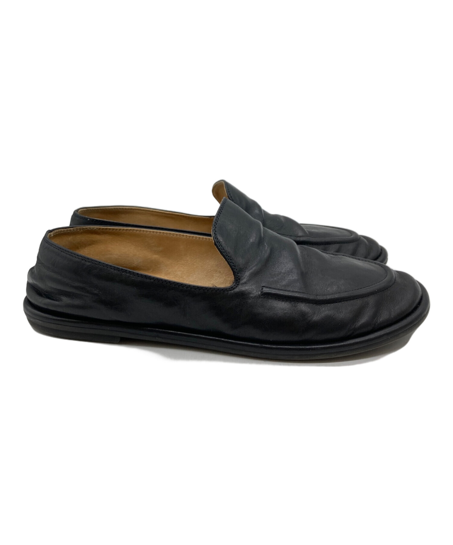 中古・古着通販】THE ROW (ザ ロウ) CANAL LOAFER ブラック サイズ:36