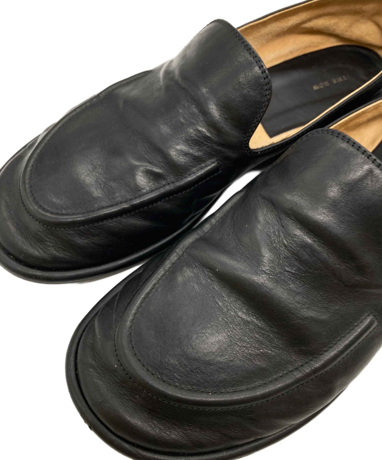 中古・古着通販】THE ROW (ザ ロウ) CANAL LOAFER ブラック サイズ:36