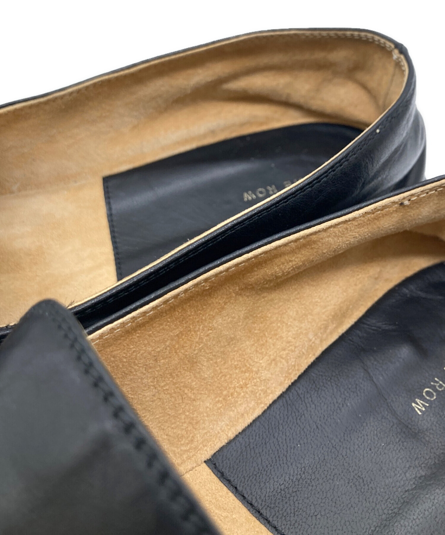 中古・古着通販】THE ROW (ザ ロウ) CANAL LOAFER ブラック サイズ:36 