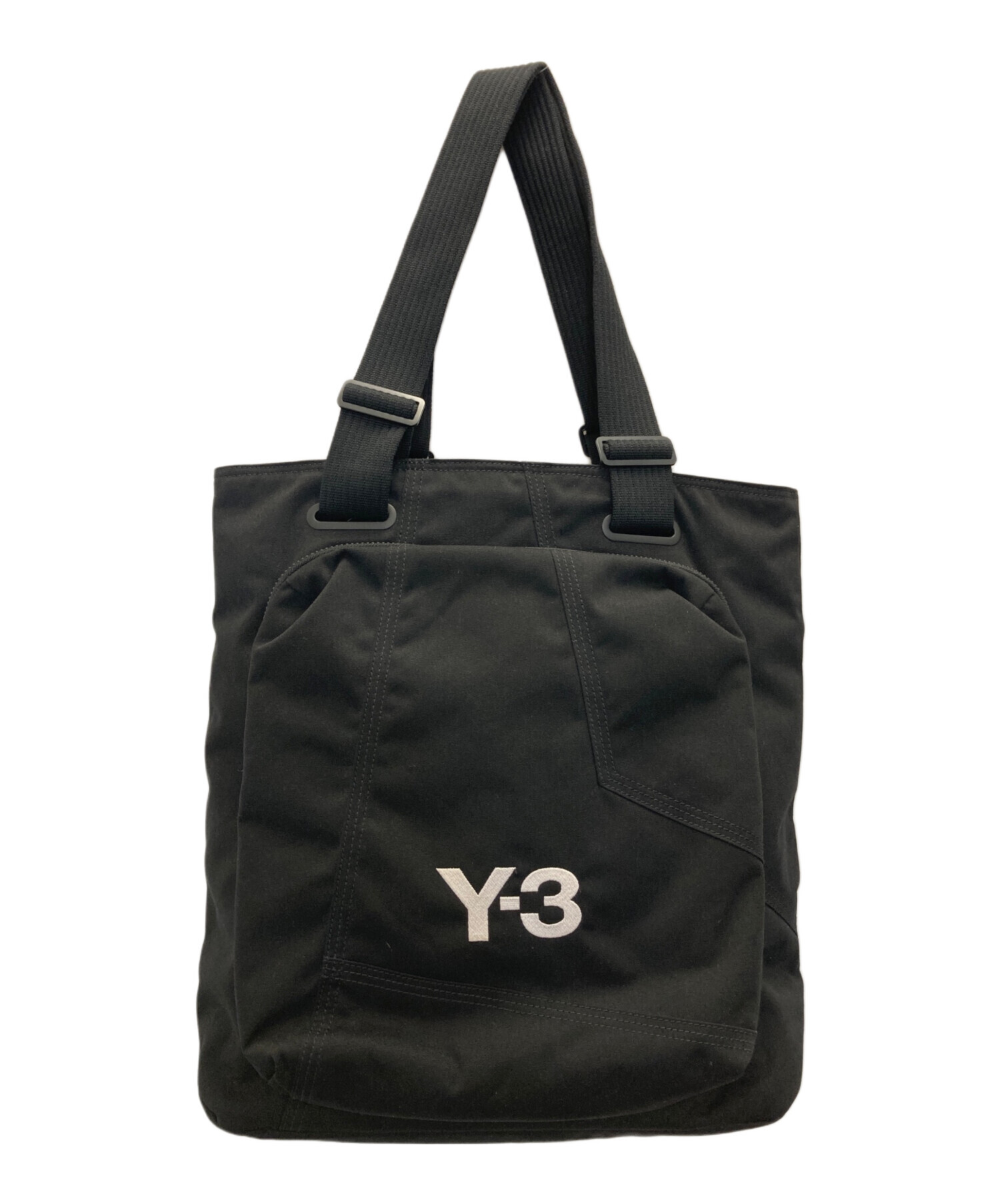 Y-3 CLASSIC TOTE ワイスリー クラシック　トートバッグ 中古・古着通販】Y-3 (ワイスリー) クラシック トート バッグ ブラック