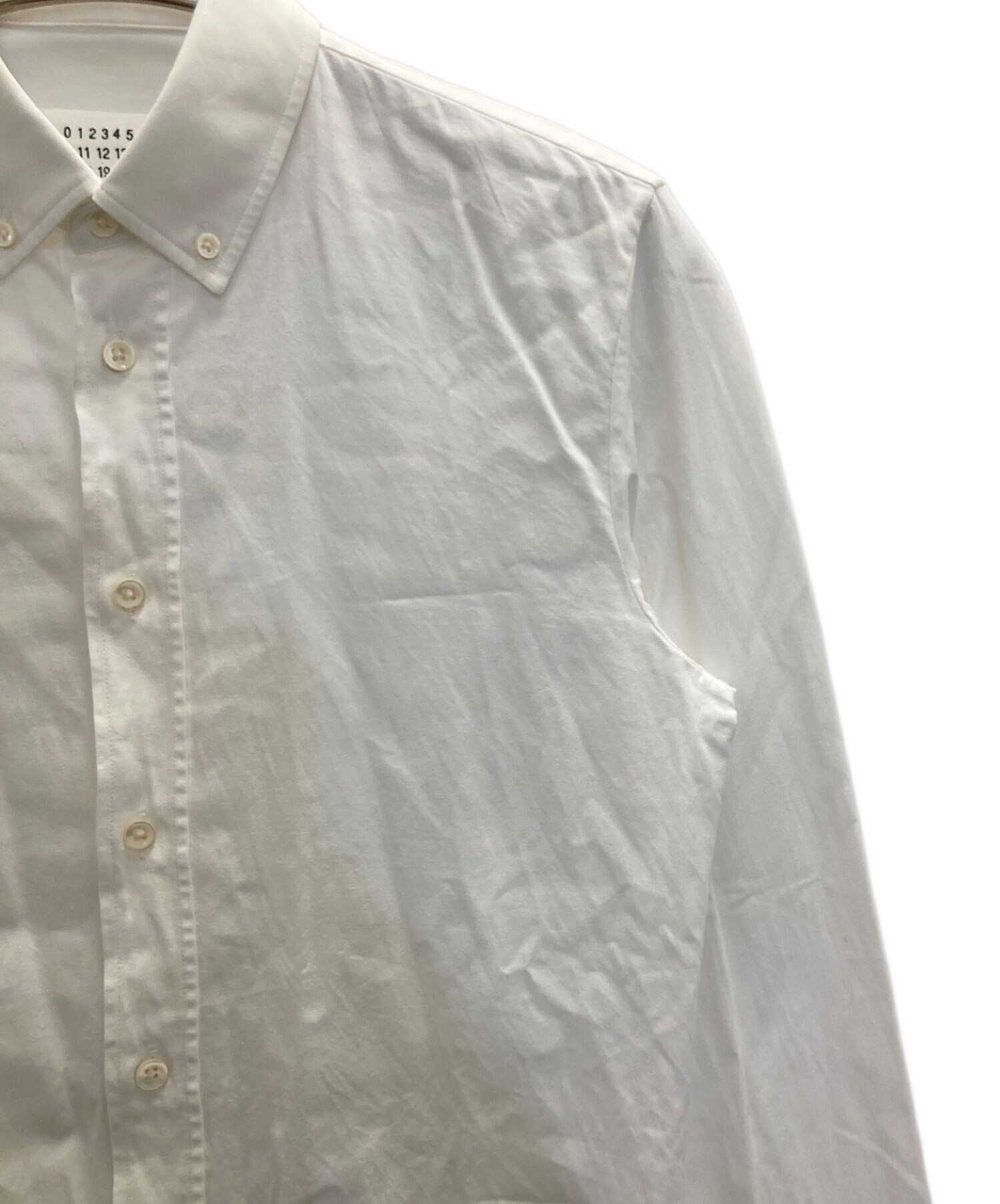 Maison Martin Margiela ⑩ 薄手 ボタンダウンシャツ 44 中古・古着通販】Maison Martin Margiela (メゾンマルタンマルジェラ