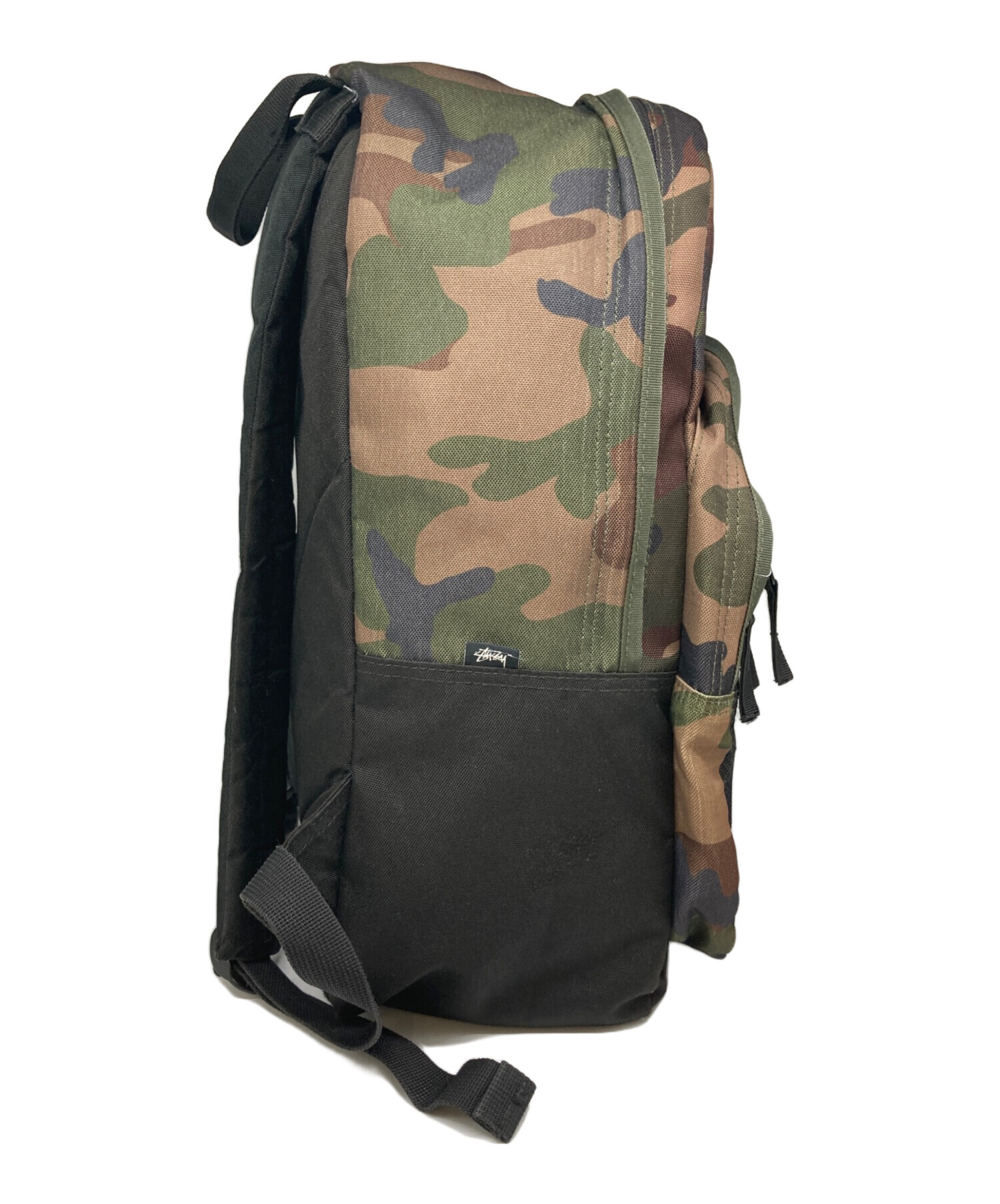 Stussy canvas backpack ステューシー リュック 大容量 STUSSY - 大