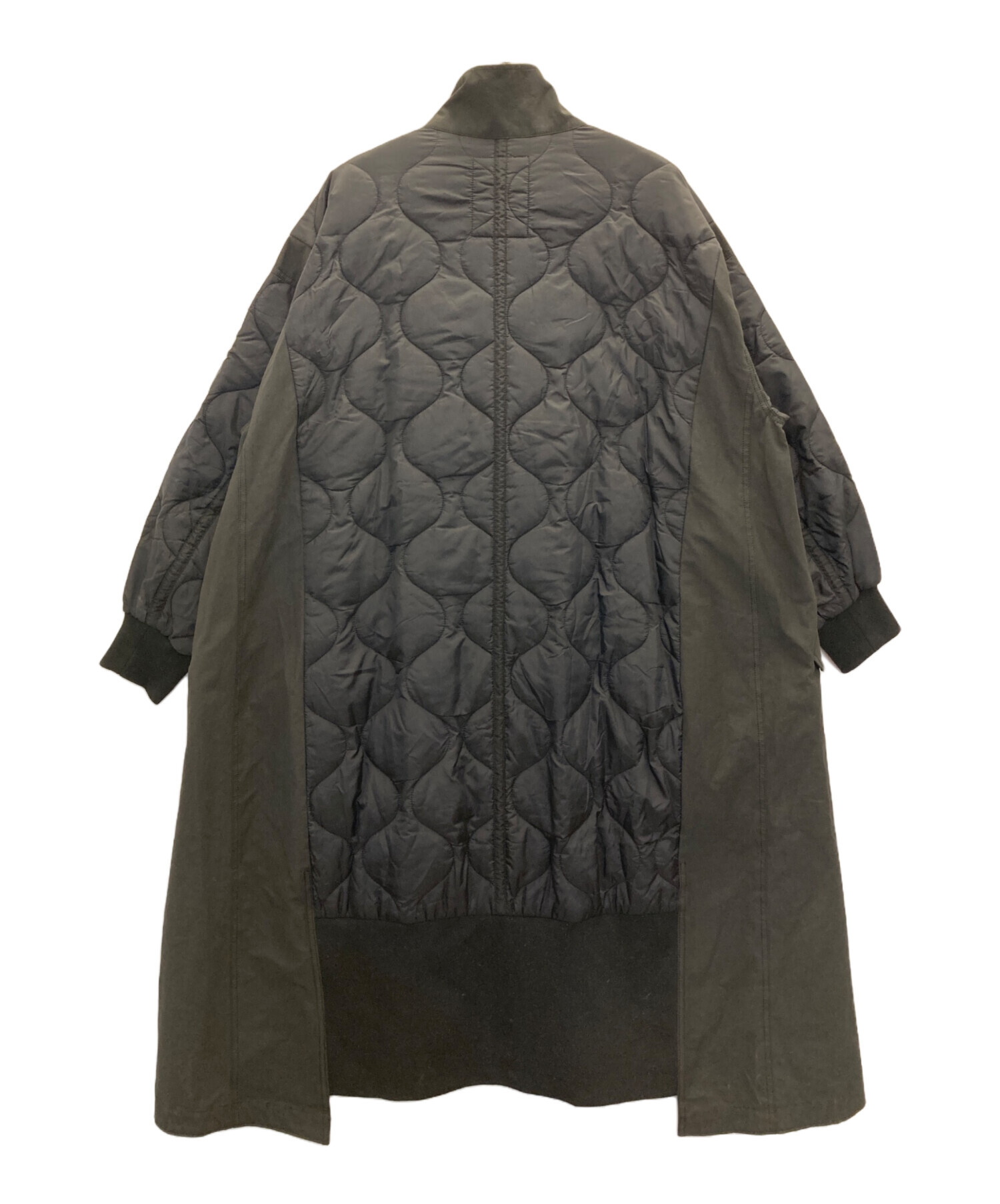 中古・古着通販】etsinta (エシンタ) 切替マキシミリタリーコート