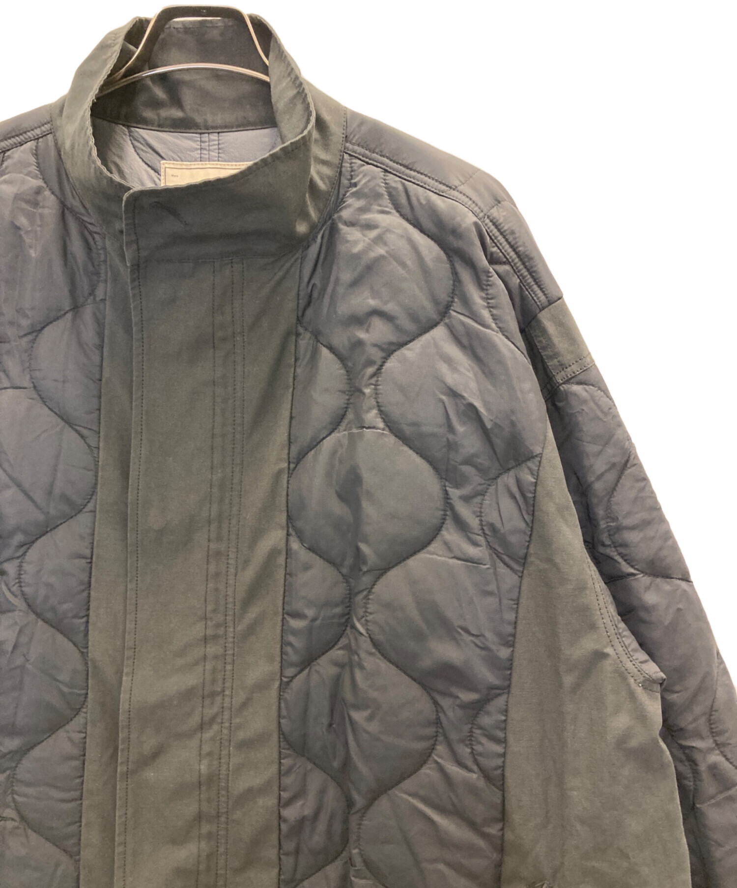 中古・古着通販】etsinta (エシンタ) 切替マキシミリタリーコート