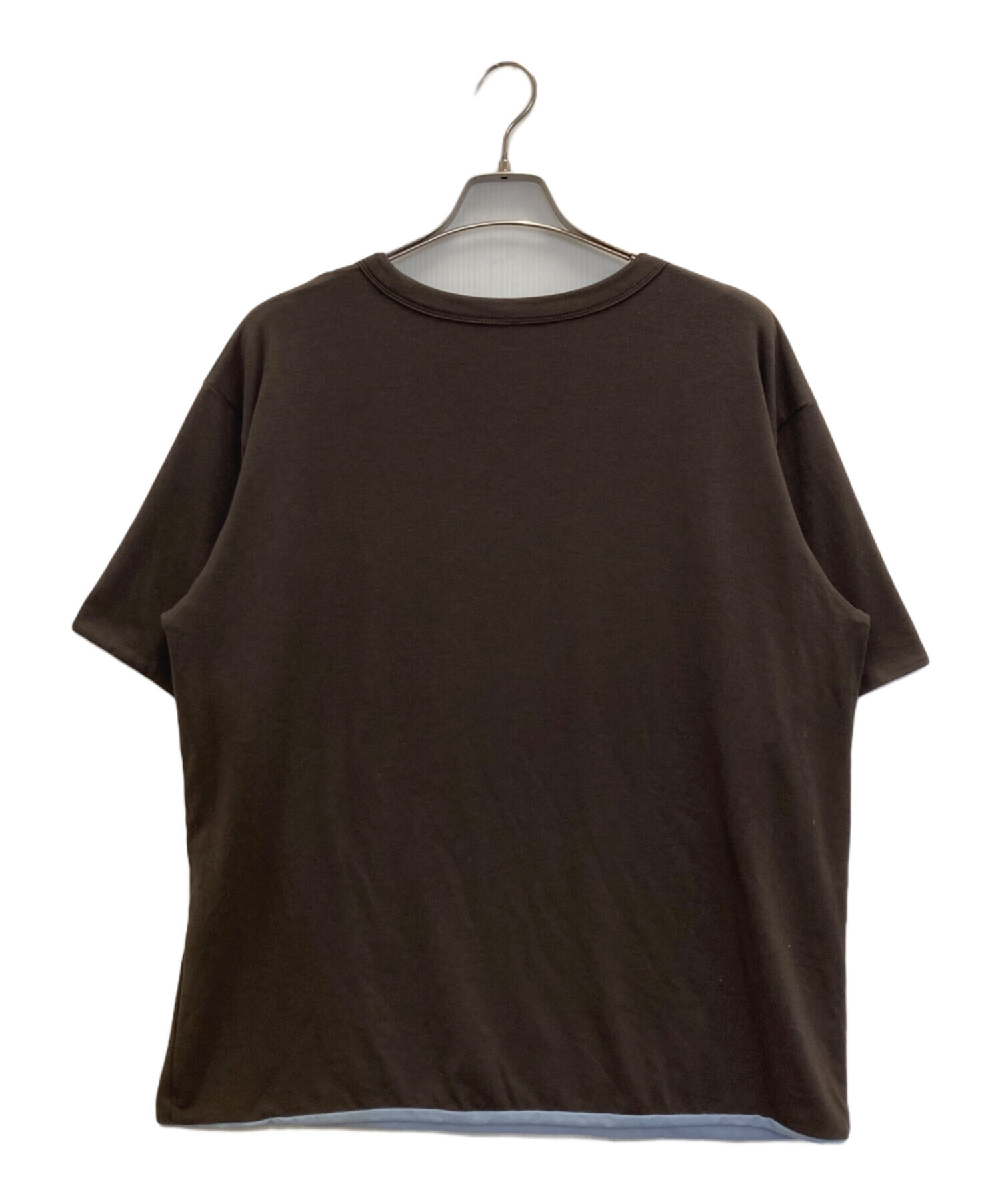 中古・古着通販】Needles (ニードルズ) S/S Reversible Tee ブラウン