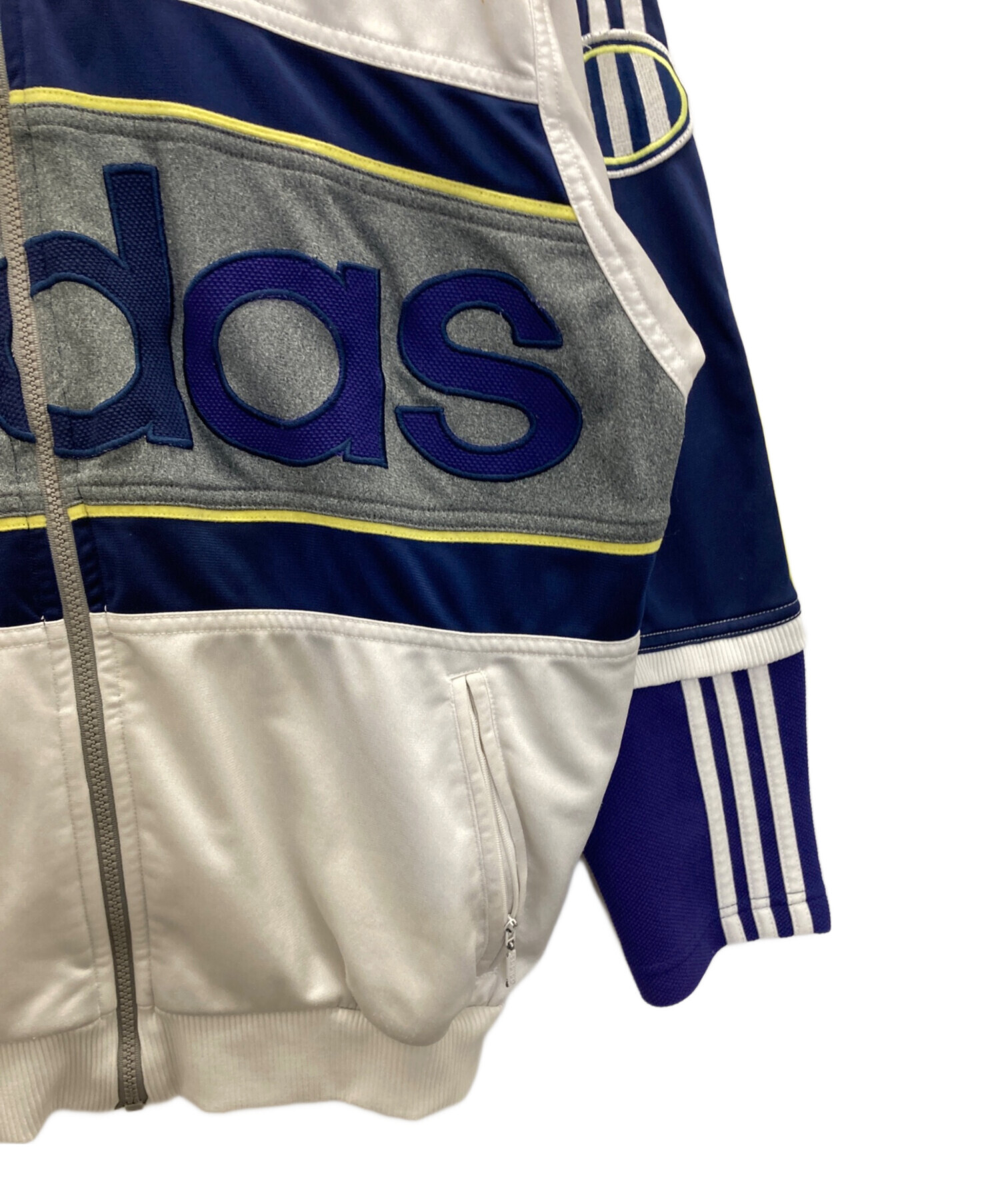 中古・古着通販】adidas (アディダス) ジップアップジャケット 