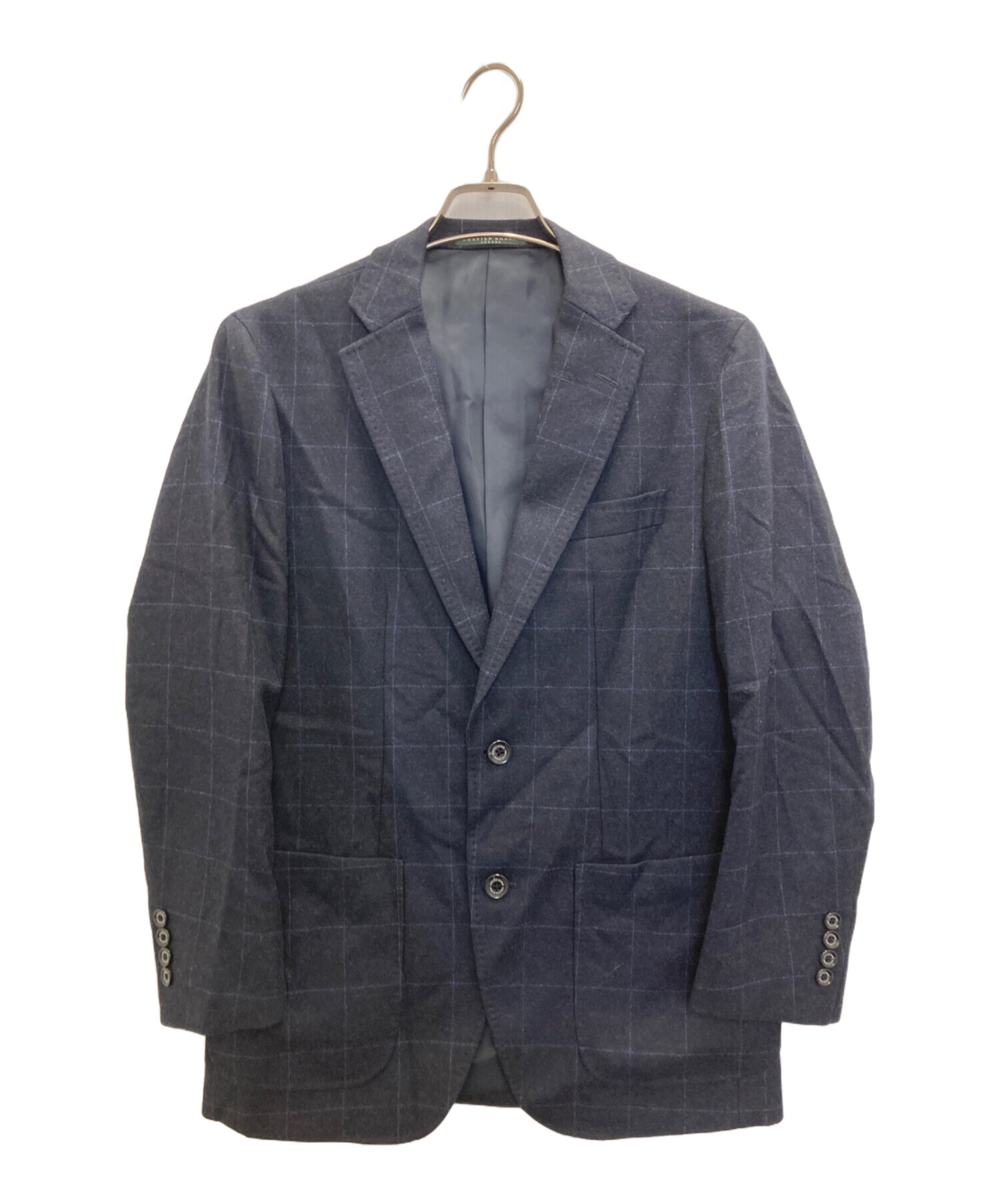 テーラードジャケット Chester Barrie  チェスターバリー 52 羊革 スエード 中古・古着通販】Chester Barrie (チェスターバリー) テーラード