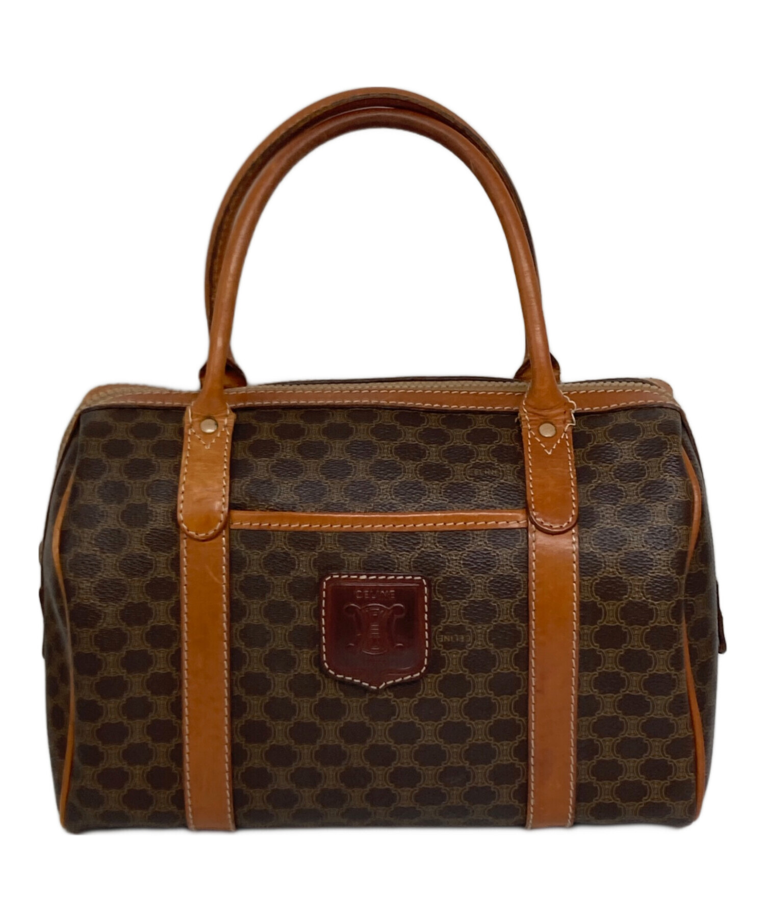 中古・古着通販】CELINE (セリーヌ) ミニボストンバッグ ブラウン
