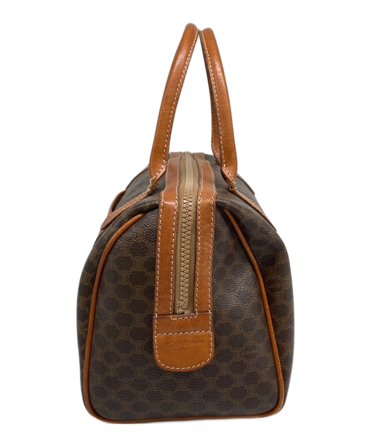 中古・古着通販】CELINE (セリーヌ) ミニボストンバッグ ブラウン