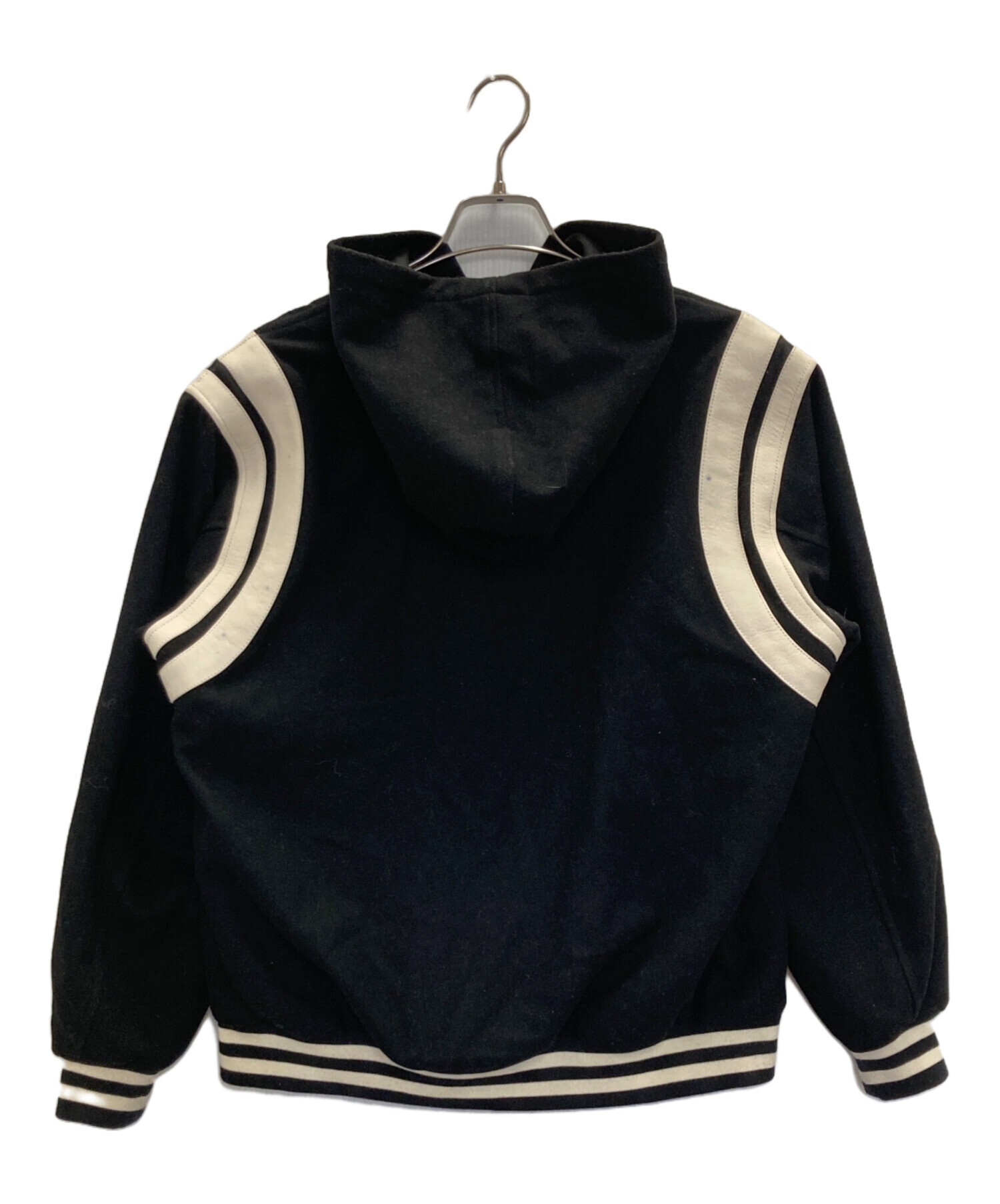 中古・古着通販】BREATH (ブレス) ARCH LOGO HOODED VERSITY JACKET