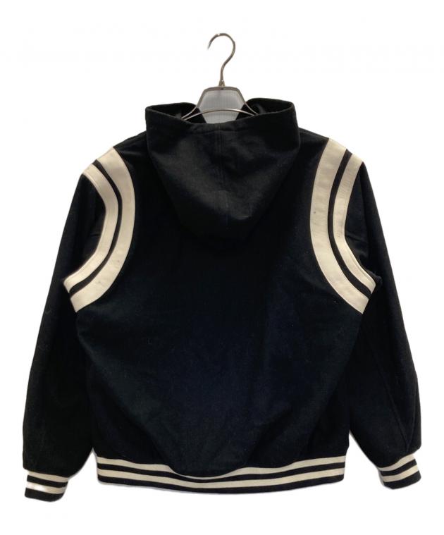 中古・古着通販】BREATH (ブレス) ARCH LOGO HOODED VERSITY JACKET