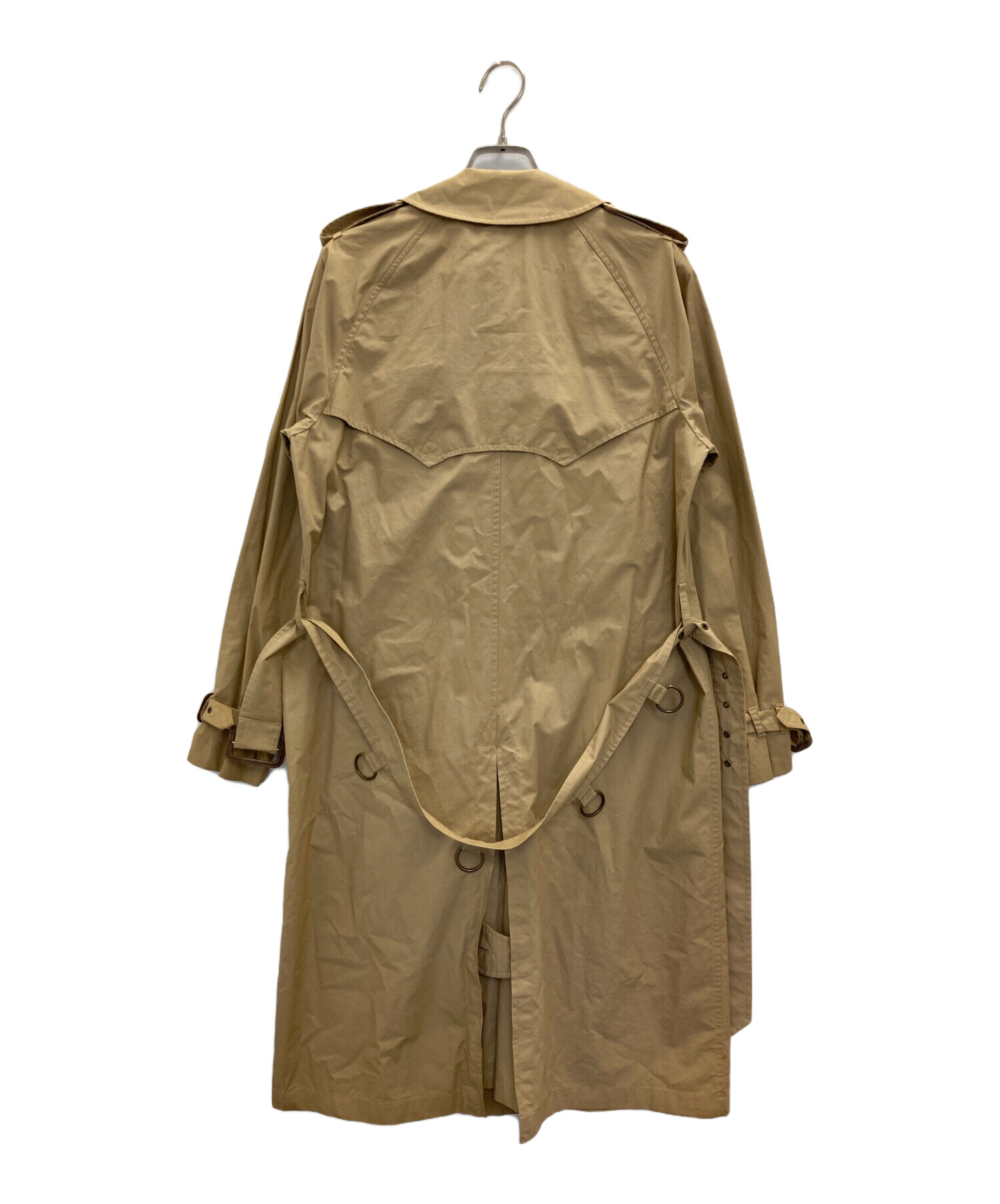 Ralph Lauren トレンチコート ベージュ 9号 M インパクト21 中古・古着通販】RALPH LAUREN (ラルフローレン) トレンチコート
