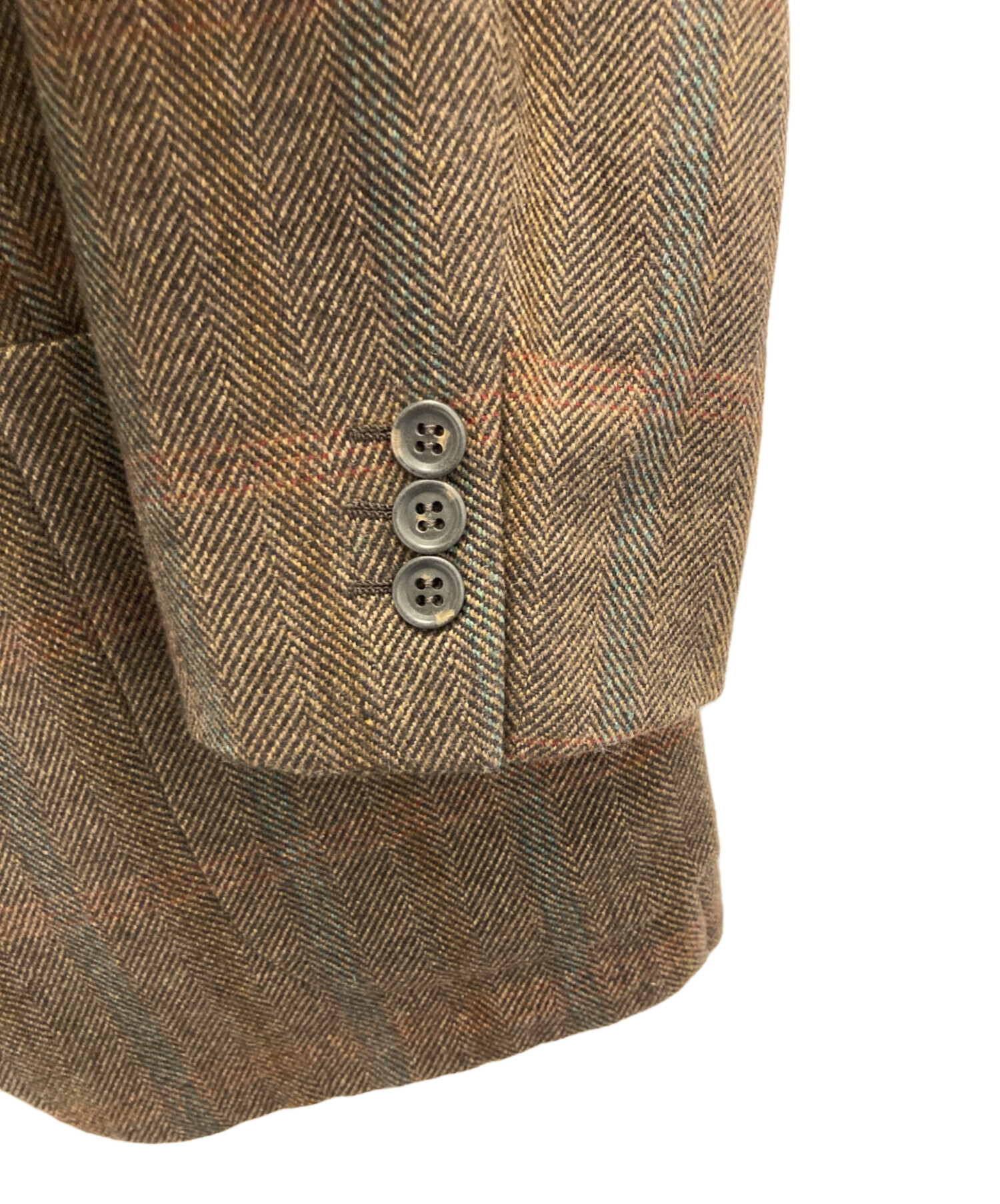 【極美品】　【特価品】ErmenegildoZegna テーラード3Bジャケット ZEGNA（ゼニア） Ermenegildo Zegna(エルメネジルドゼニア) シルク混3B