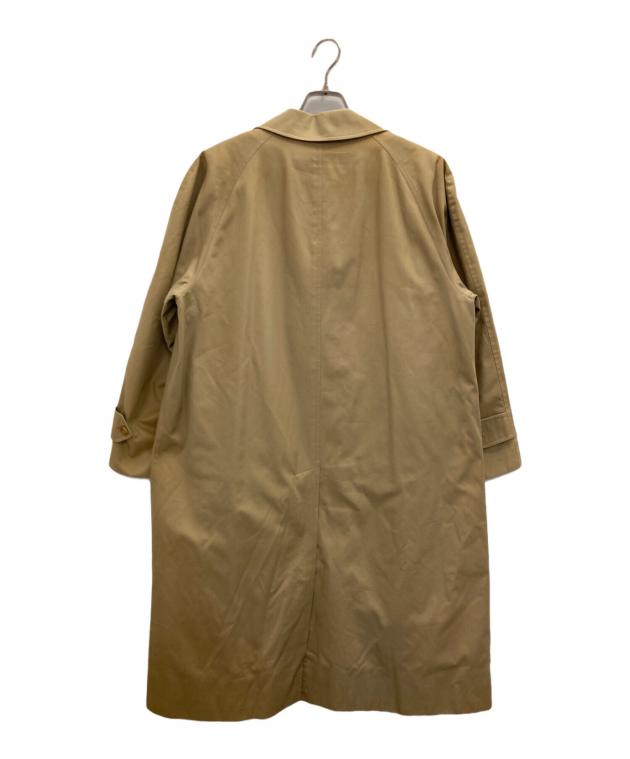 バーバリー ステンカラーコート ライナー脱着　ブラウン LL フード 中古・古着通販】Burberry's (バーバリー) ライナー付ステンカラー