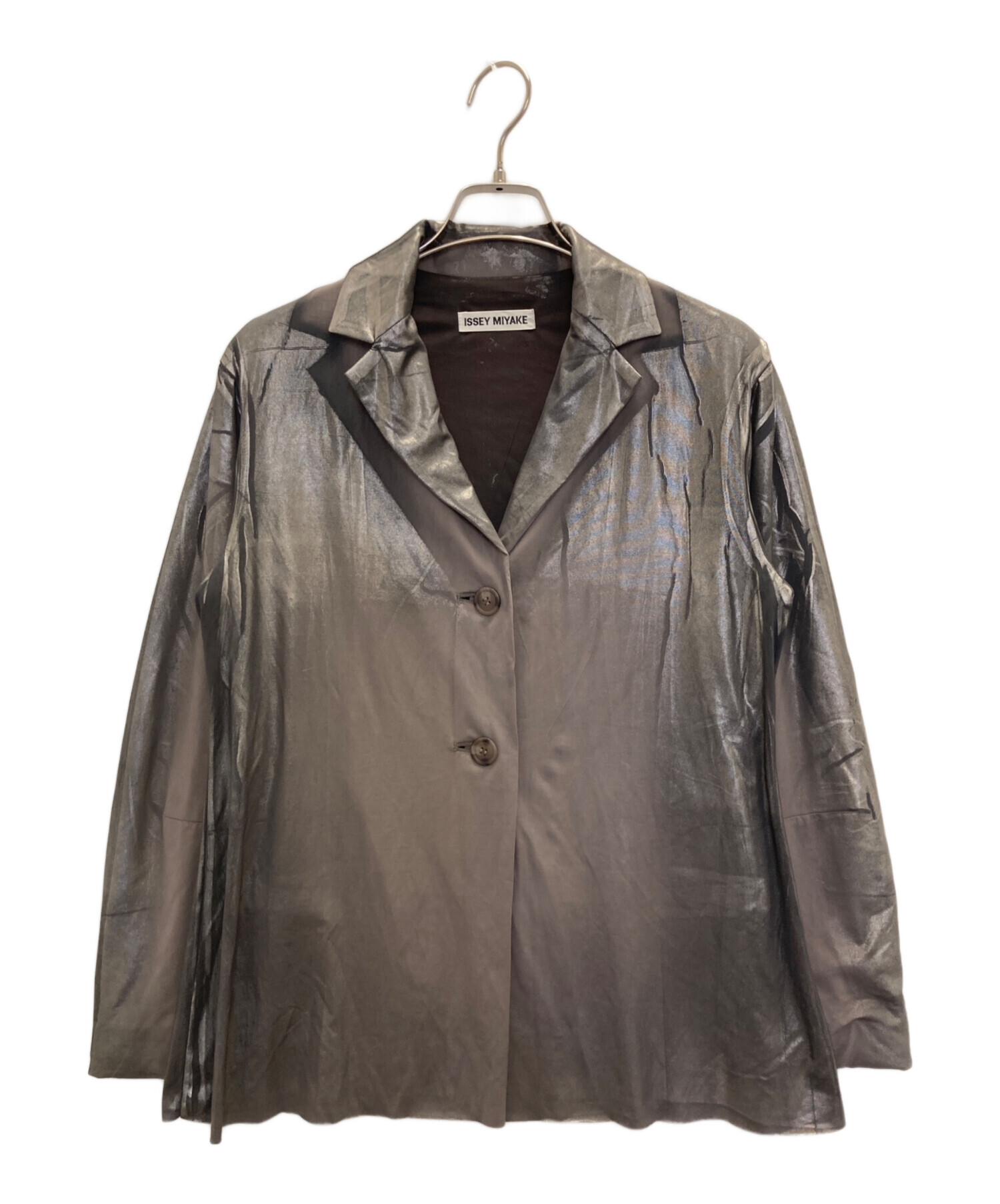 中古・古着通販】ISSEY MIYAKE (イッセイミヤケ) コーティング加工