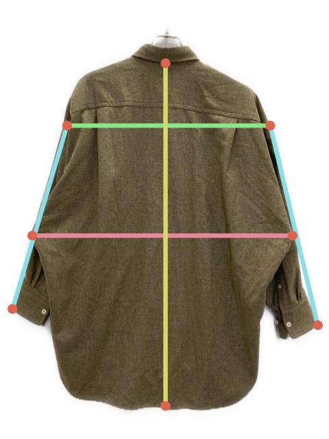 ☆BLAMINK　ブラミンク☆　カシミヤニット　☆オリーブ SOLD}BLAMINK ブラミンク PRE 7Gカシミヤファーノースリーブニット