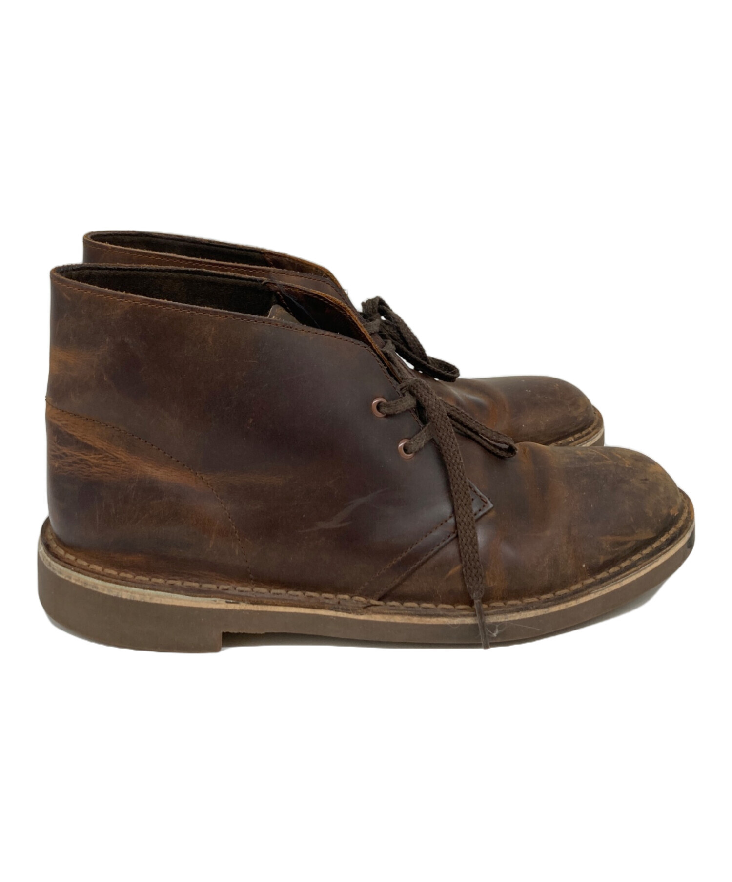 廃盤 クラークス ウィーバー uk8 ブラウン レア 新品未使用】廃盤クラークスclarks スエードシューズ uk8.5 レア色