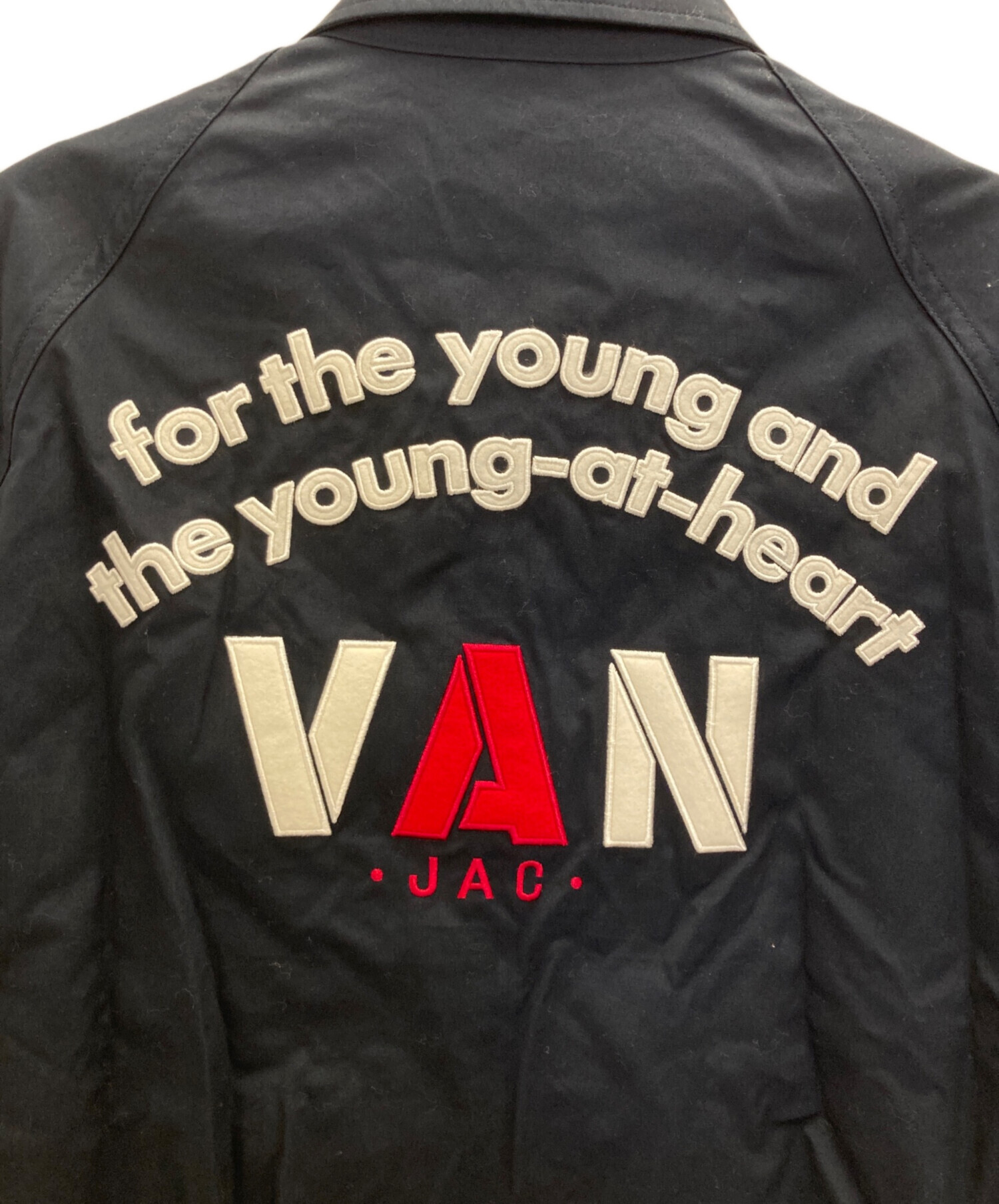 中古・古着通販】VAN (ヴァン) スイングトップ ネイビー サイズ:L