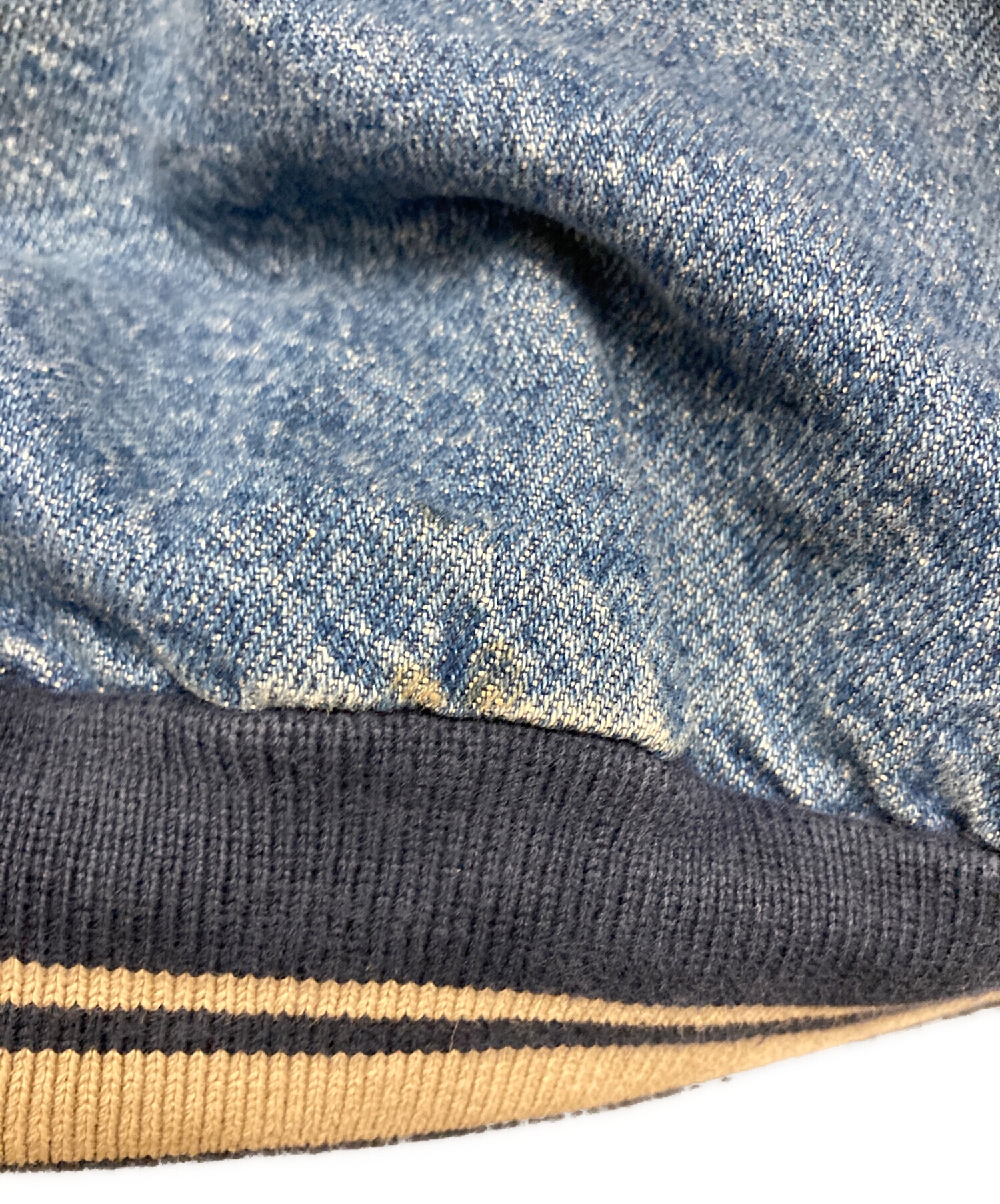中古・古着通販】CarHartt (カーハート) デニムスタジャン インディゴ