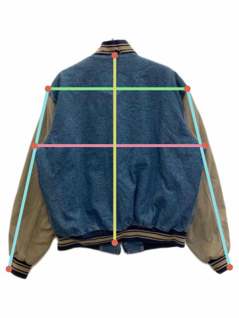 中古・古着通販】CarHartt (カーハート) デニムスタジャン インディゴ