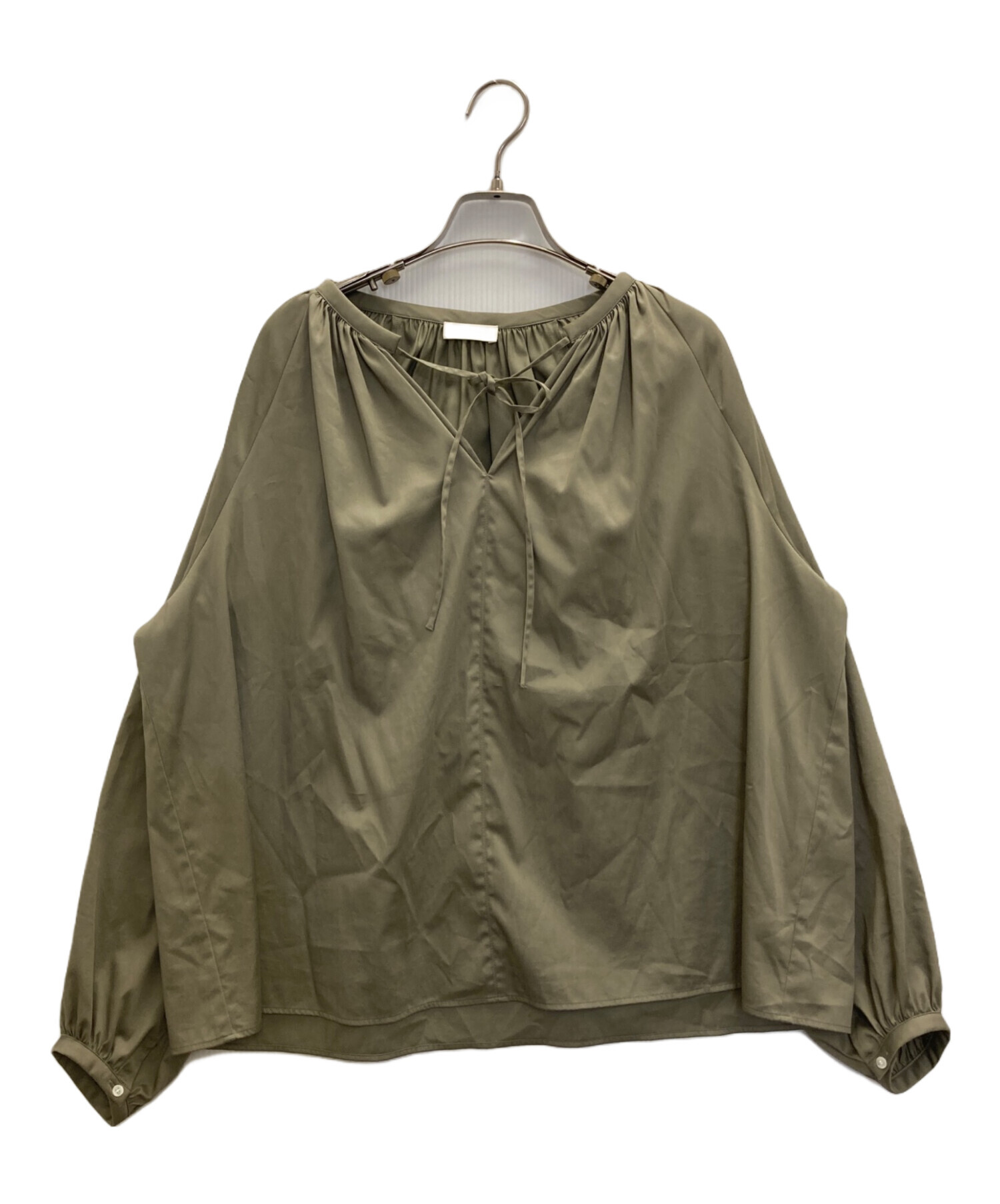 中古・古着通販】BALLSEY (ボールジィ) リボンギャザーブラウス 