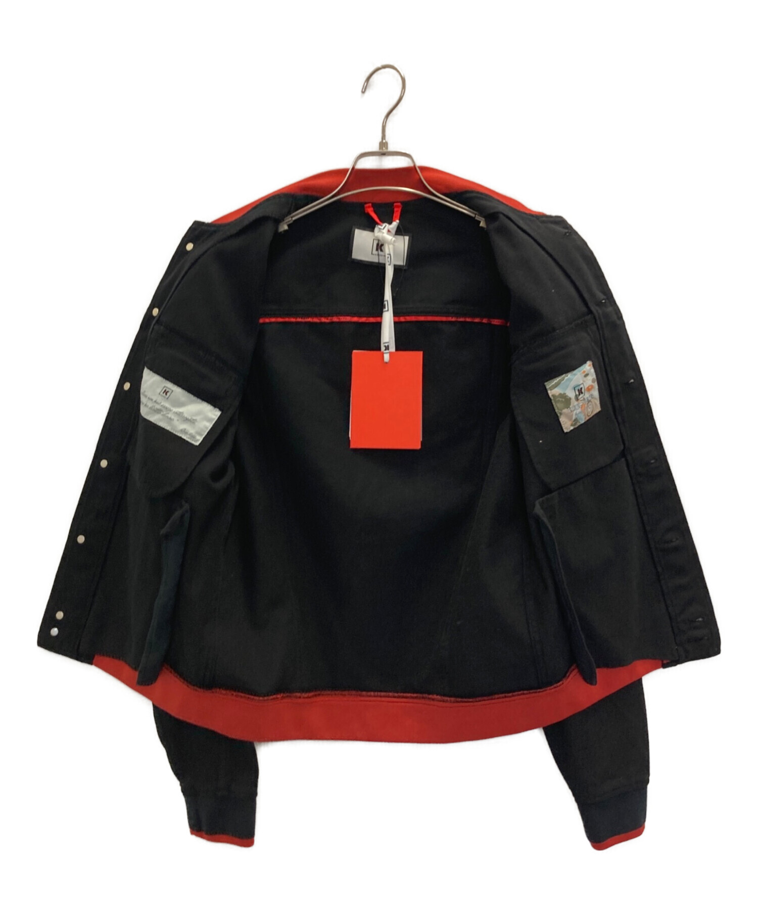 中古・古着通販】KIRED (キーレッド) デニムジャケット ブラック 