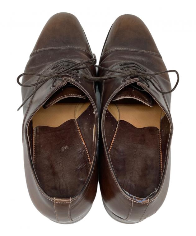【セール】サントーニ　革靴　ストレートチップ　ブラウン 中古・古着通販】Santoni (サントーニ) ストレートチップシューズ