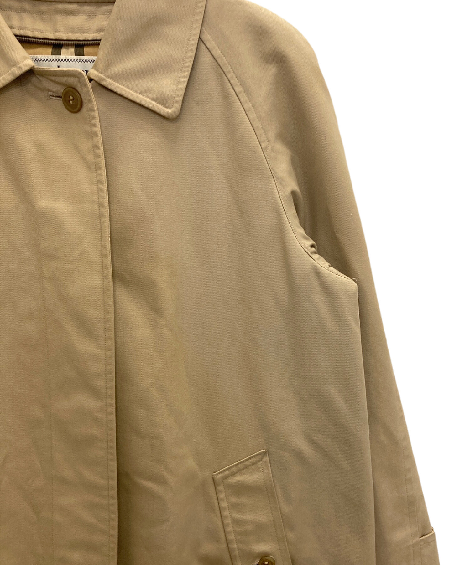 中古・古着通販】Burberry's (バーバリー) 裏ノバチェックステンカラー