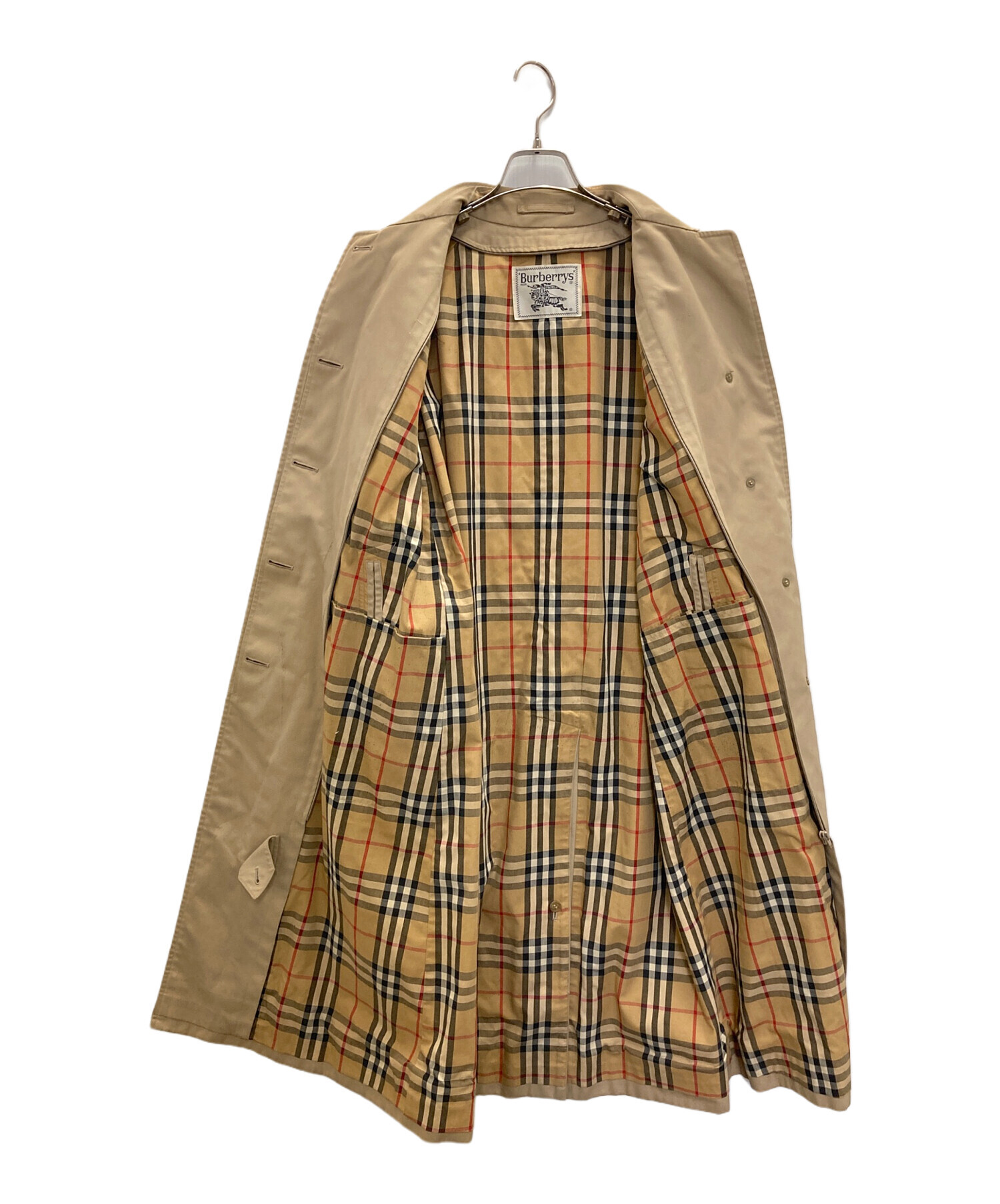 中古・古着通販】Burberry's (バーバリー) 裏ノバチェックステンカラー