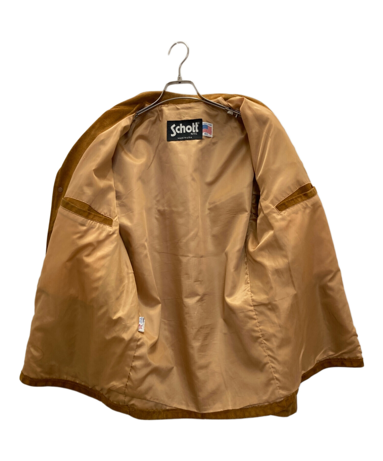 中古・古着通販】Schott (ショット) ウエスタンスエードジャケット