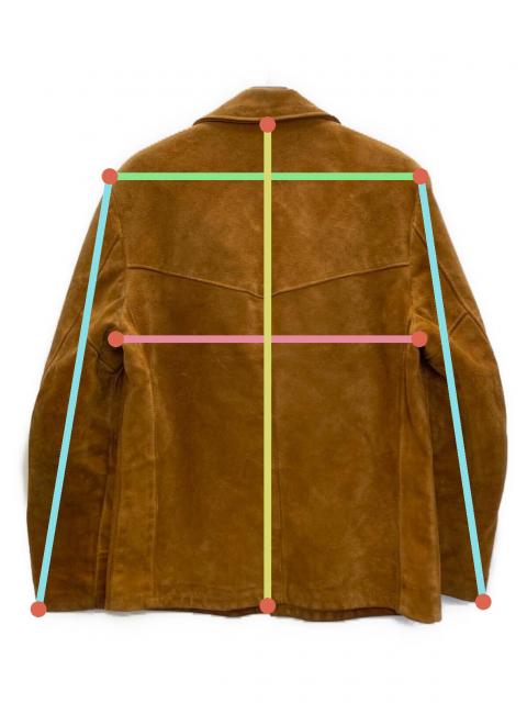 中古・古着通販】Schott (ショット) ウエスタンスエードジャケット