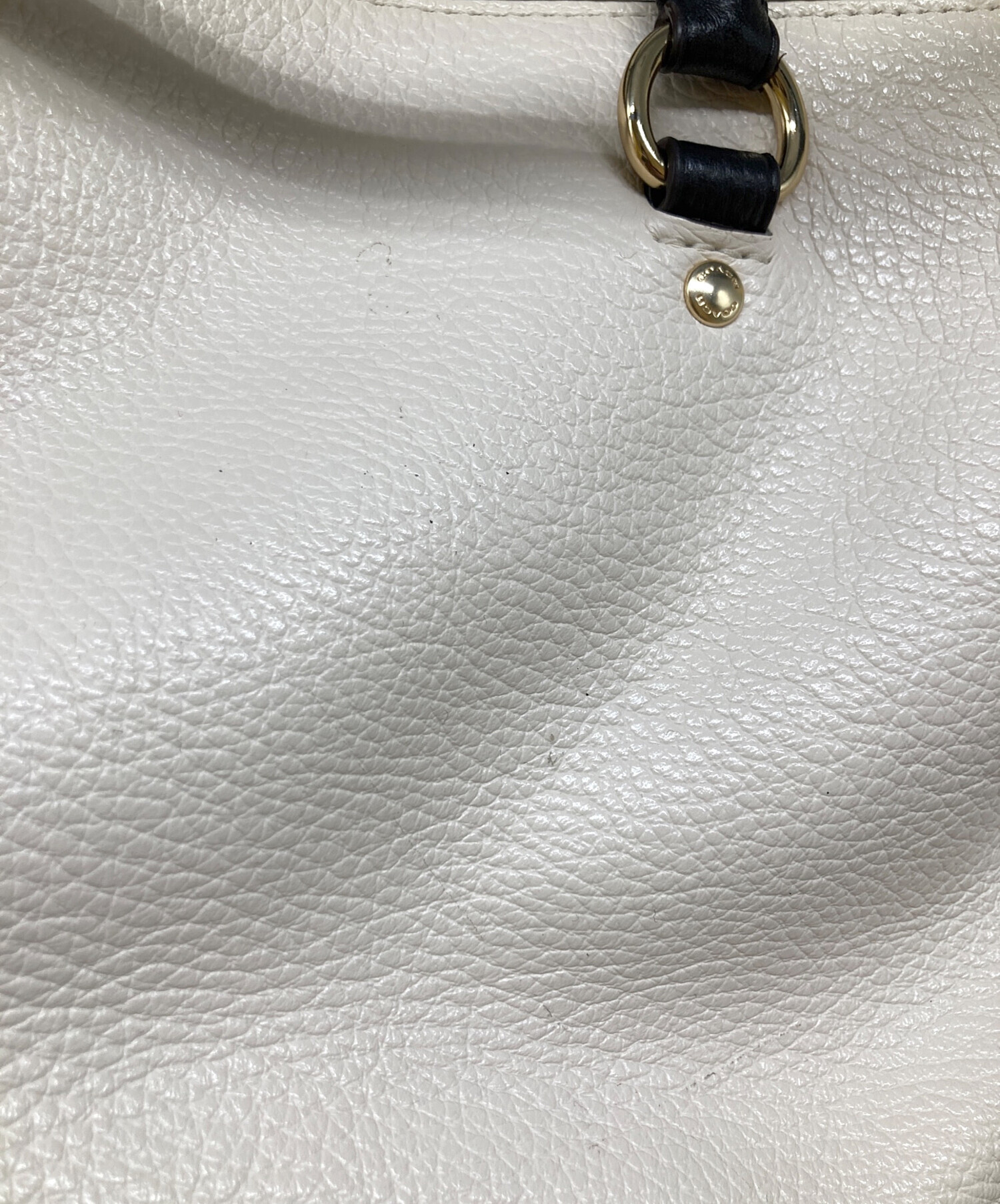 中古・古着通販】COACH (コーチ) 2WAYバッグ ホワイト｜ブランド・古着