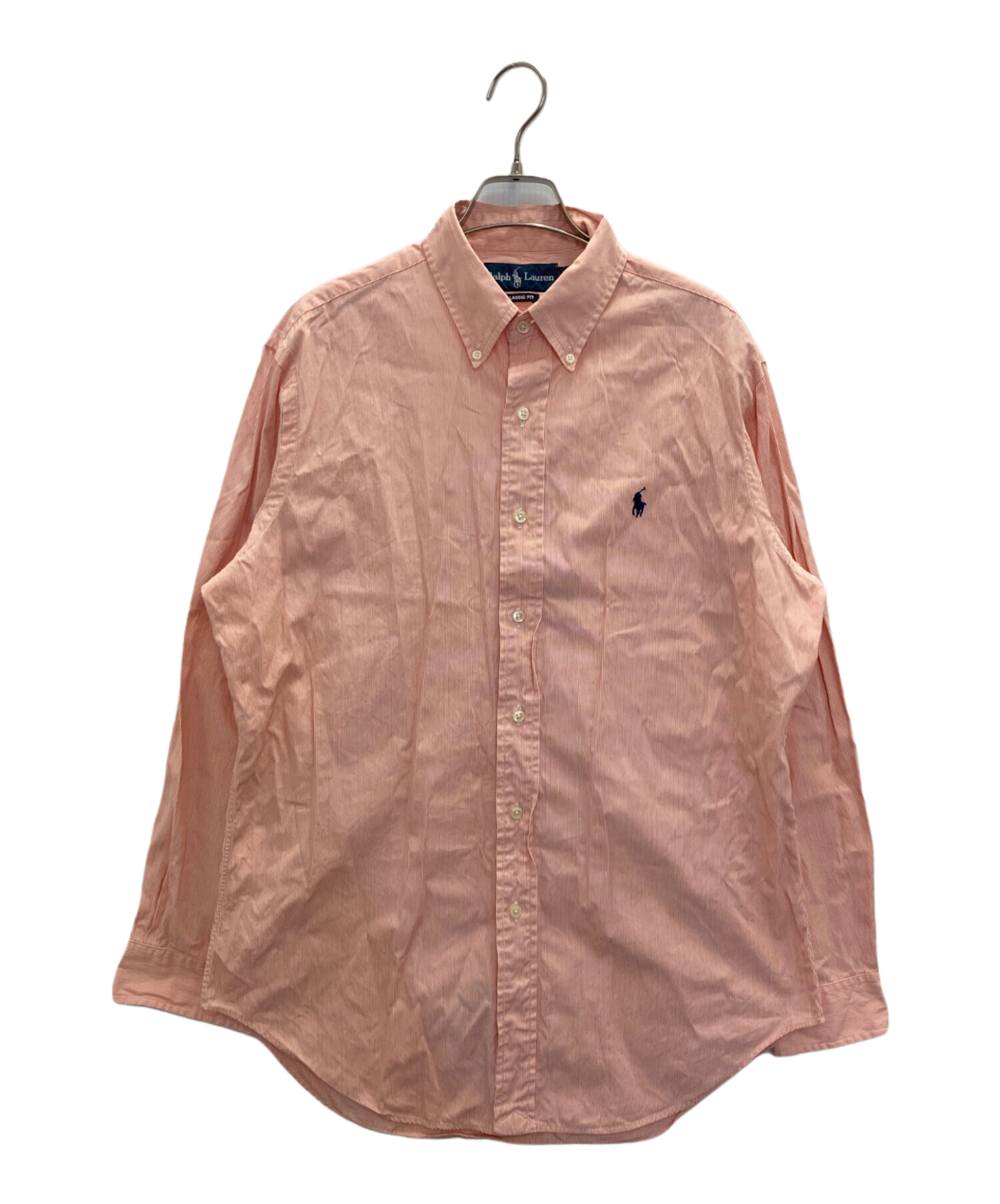 Ralph Lauren ラルフローレン ボタンダウンシャツ ホワイト マチ付き