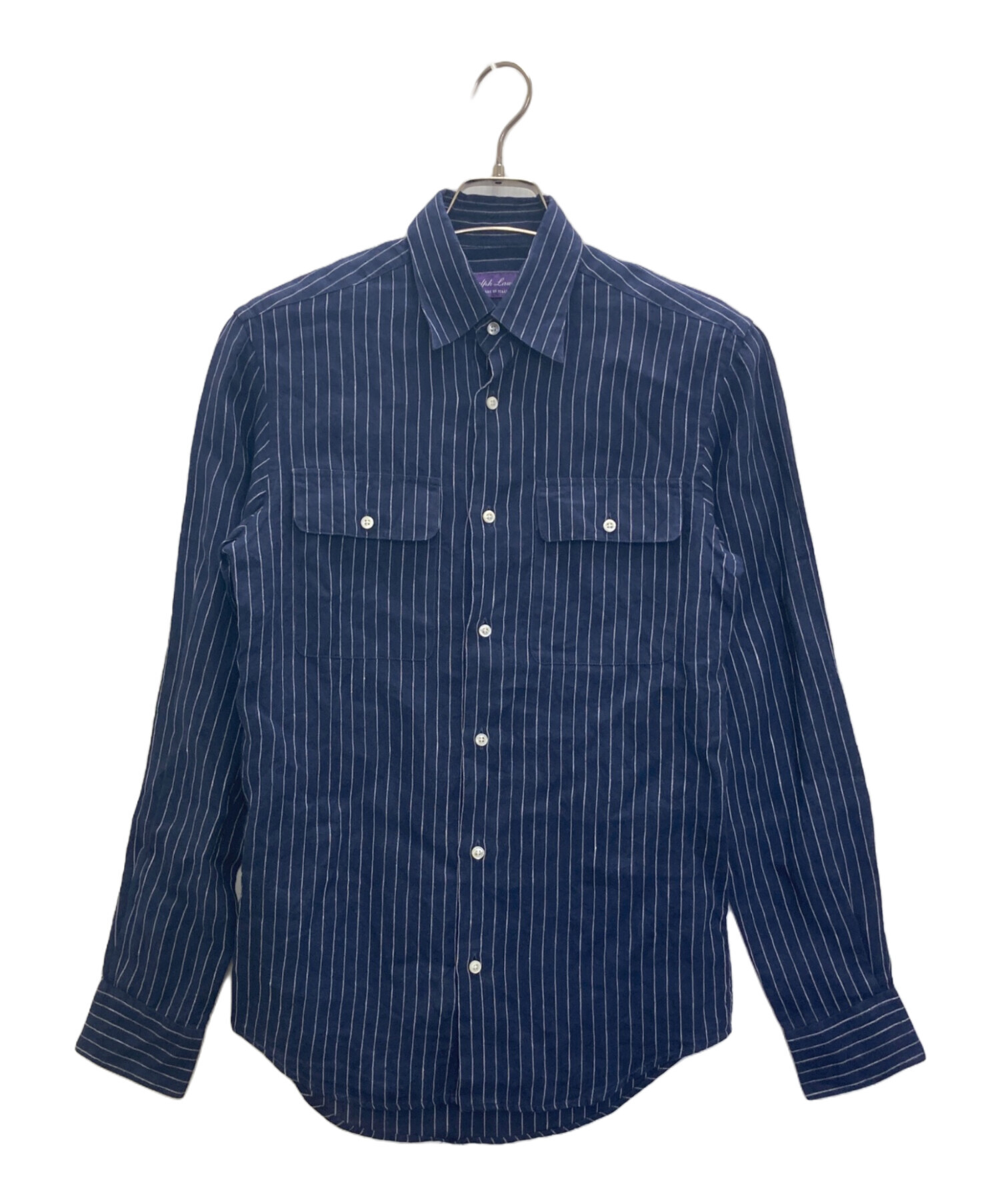 【レア】POLO RALPH LAUREN(ポロラルフローレン)：リネンシャツ ポロ ラルフ ローレン POLO RALPH LAUREN クラシック フィット リネン