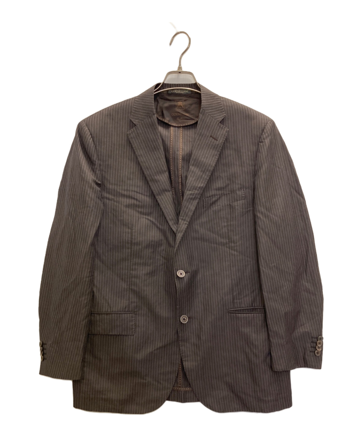 イタリア製コルネリアーニ　CORNELIANI ジャケット 中古・古着通販】CORNELIANI (コルネリアーニ) セットアップスーツ