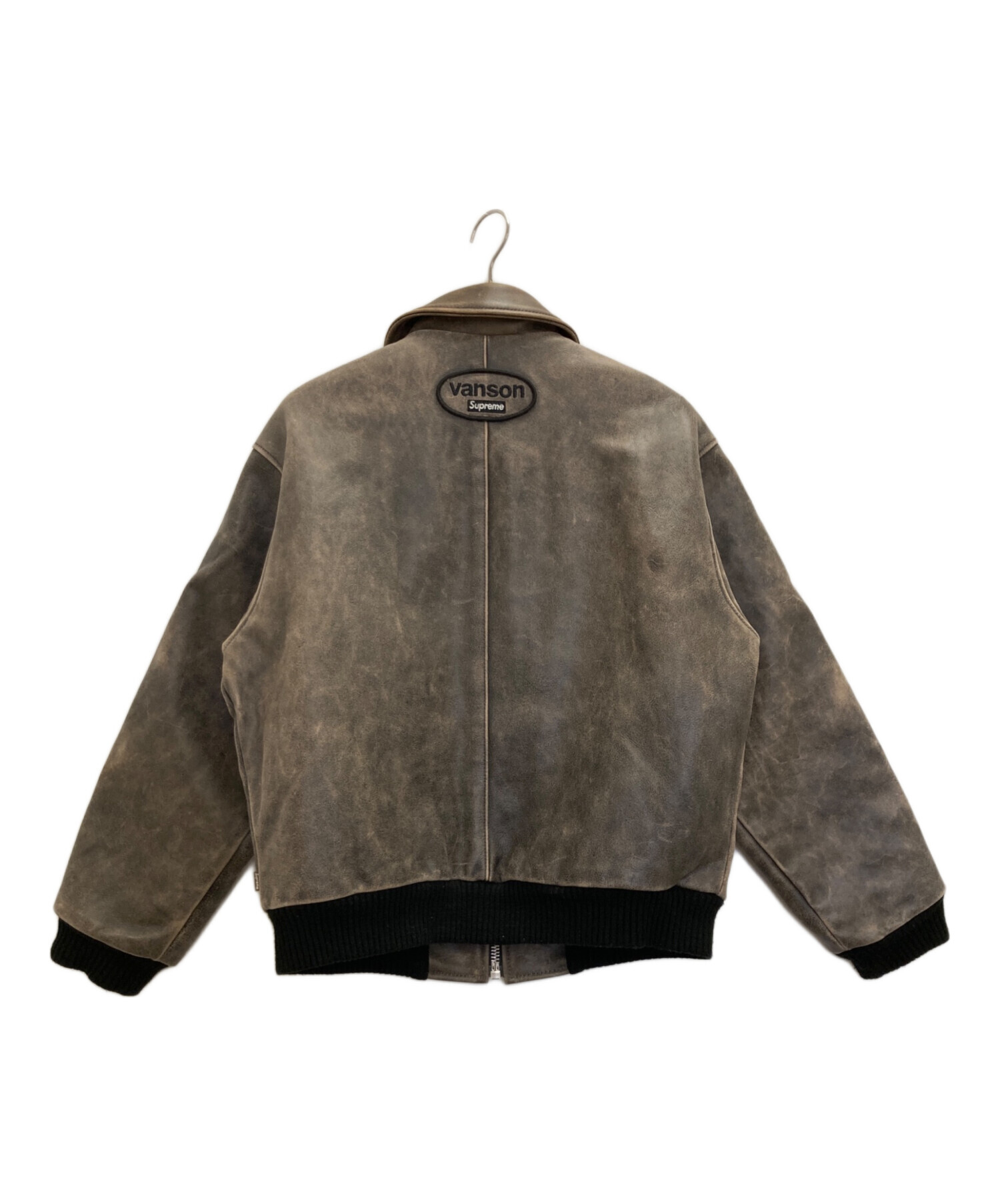 中古・古着通販】SUPREME (シュプリーム) Vanson Worn Leather Jacket