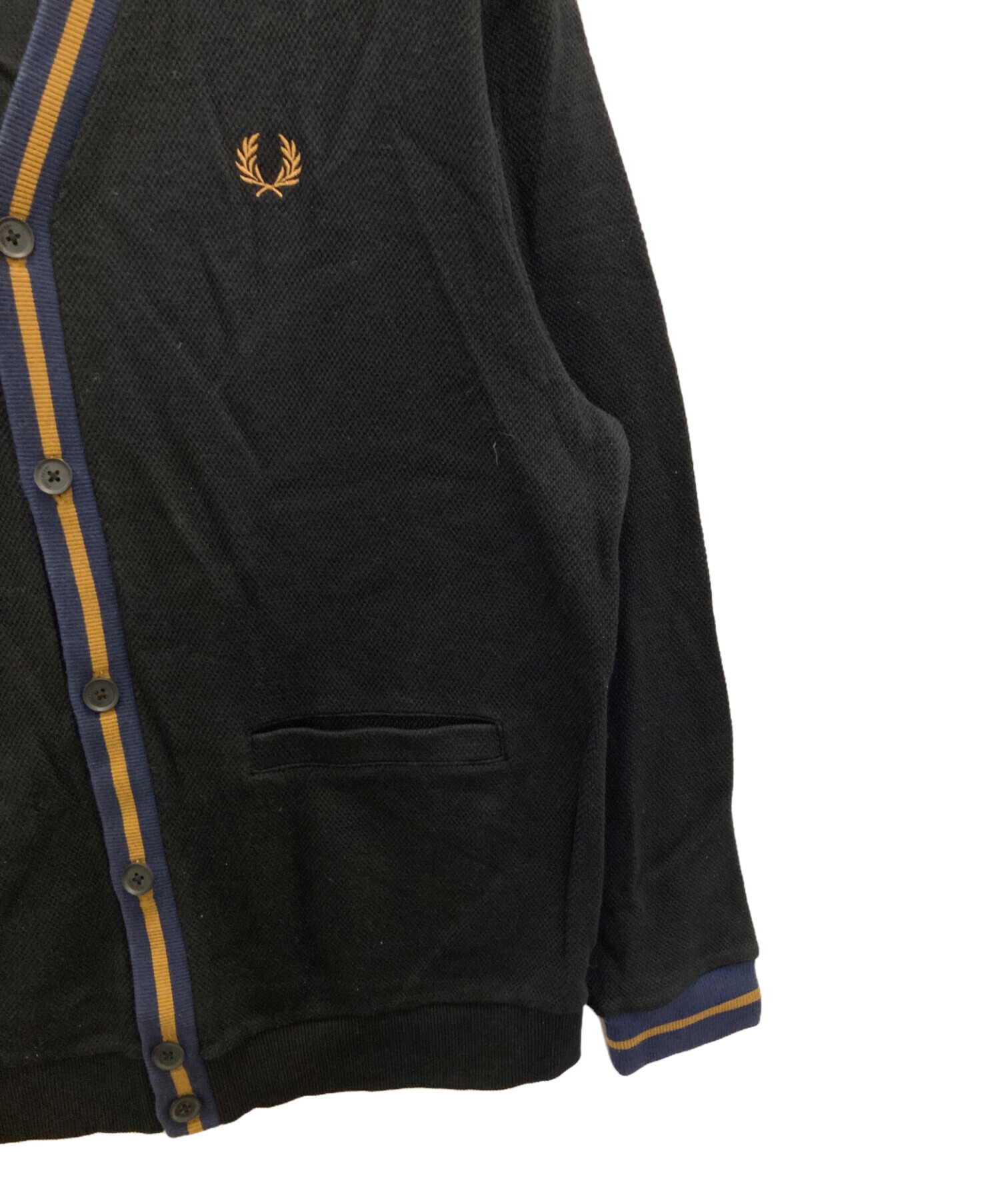 中古・古着通販】FRED PERRY (フレッドペリー) 鹿の子カーディガン