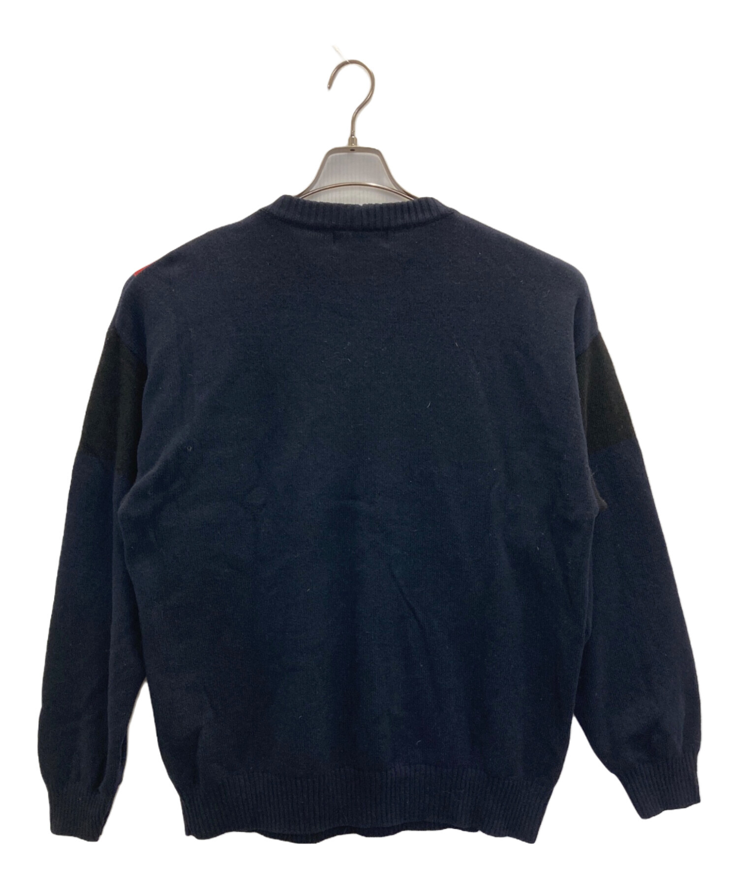中古・古着通販】ICEBERG (アイスバーグ) バッドマンニット ネイビー